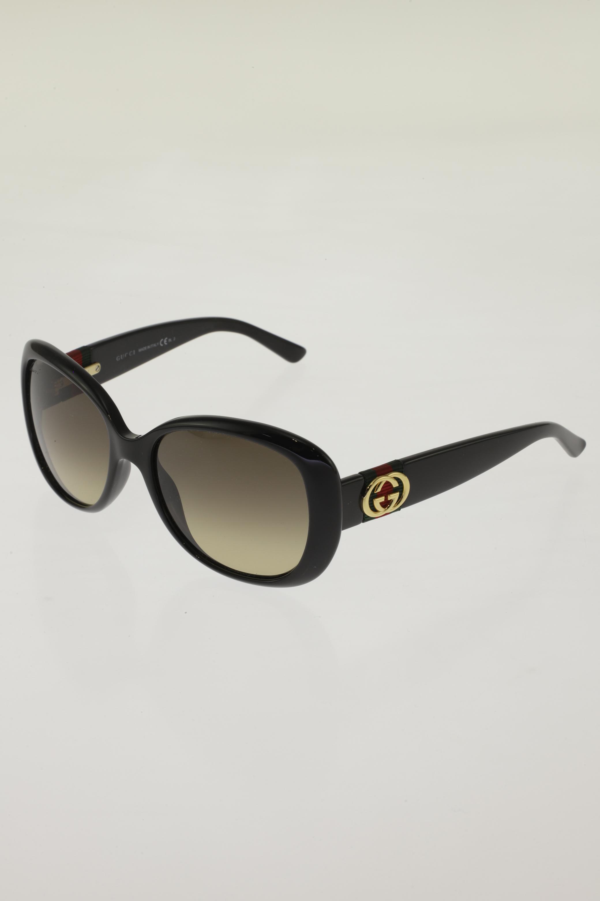 

Gucci Damen Sonnenbrille, schwarz, Gr.