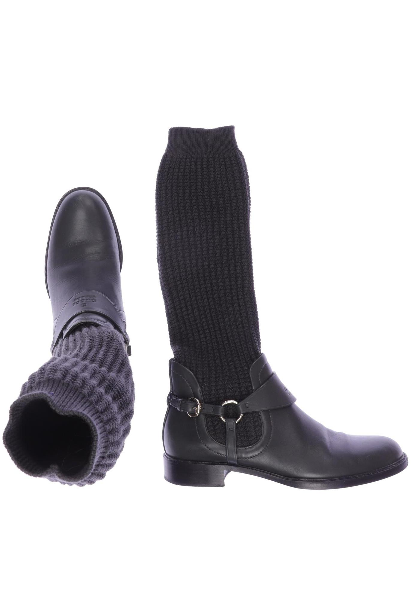 

Gucci Damen Stiefel, grau, Gr. 39.5
