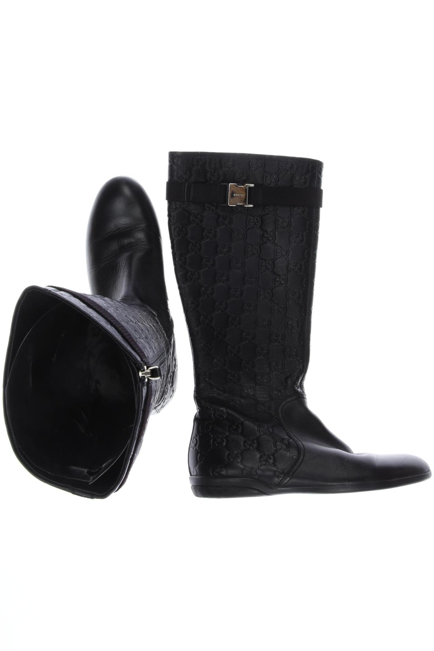 

Gucci Damen Stiefel, schwarz, Gr. 36.5