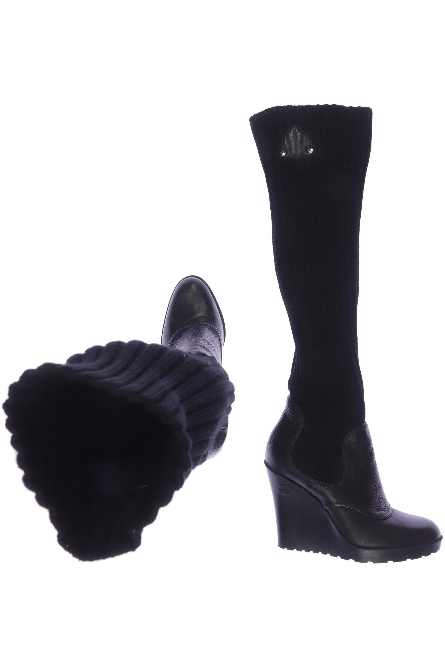 

Gucci Damen Stiefel, schwarz, Gr. 36.5