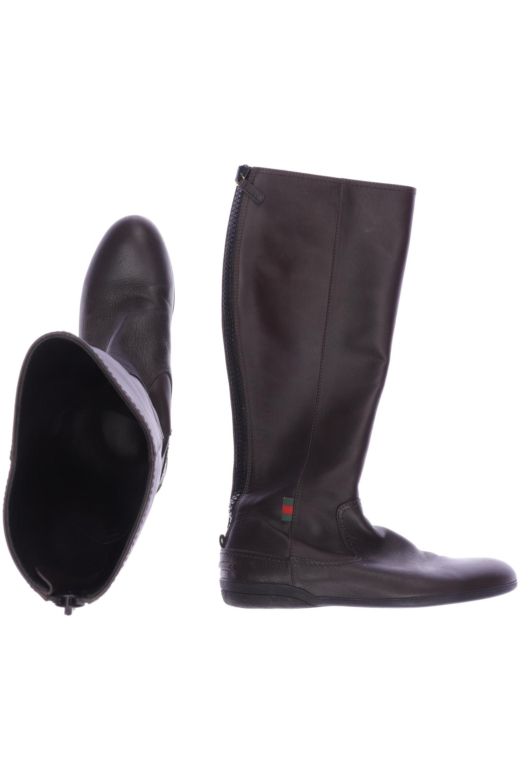 

Gucci Damen Stiefel, braun, Gr. 37.5