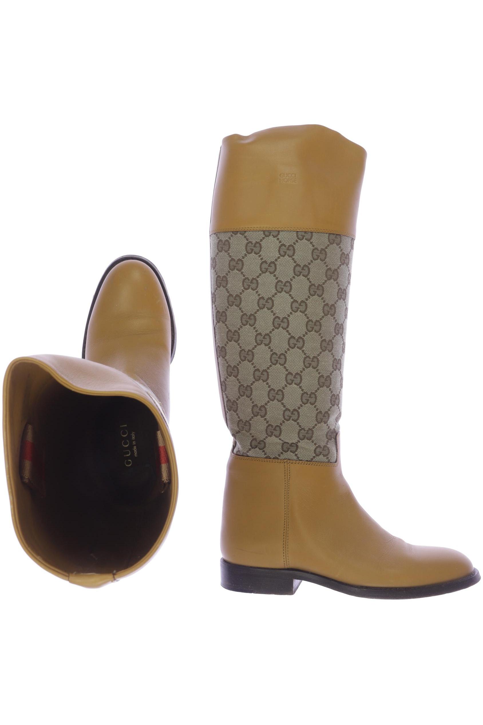 

Gucci Damen Stiefel, beige, Gr. 36