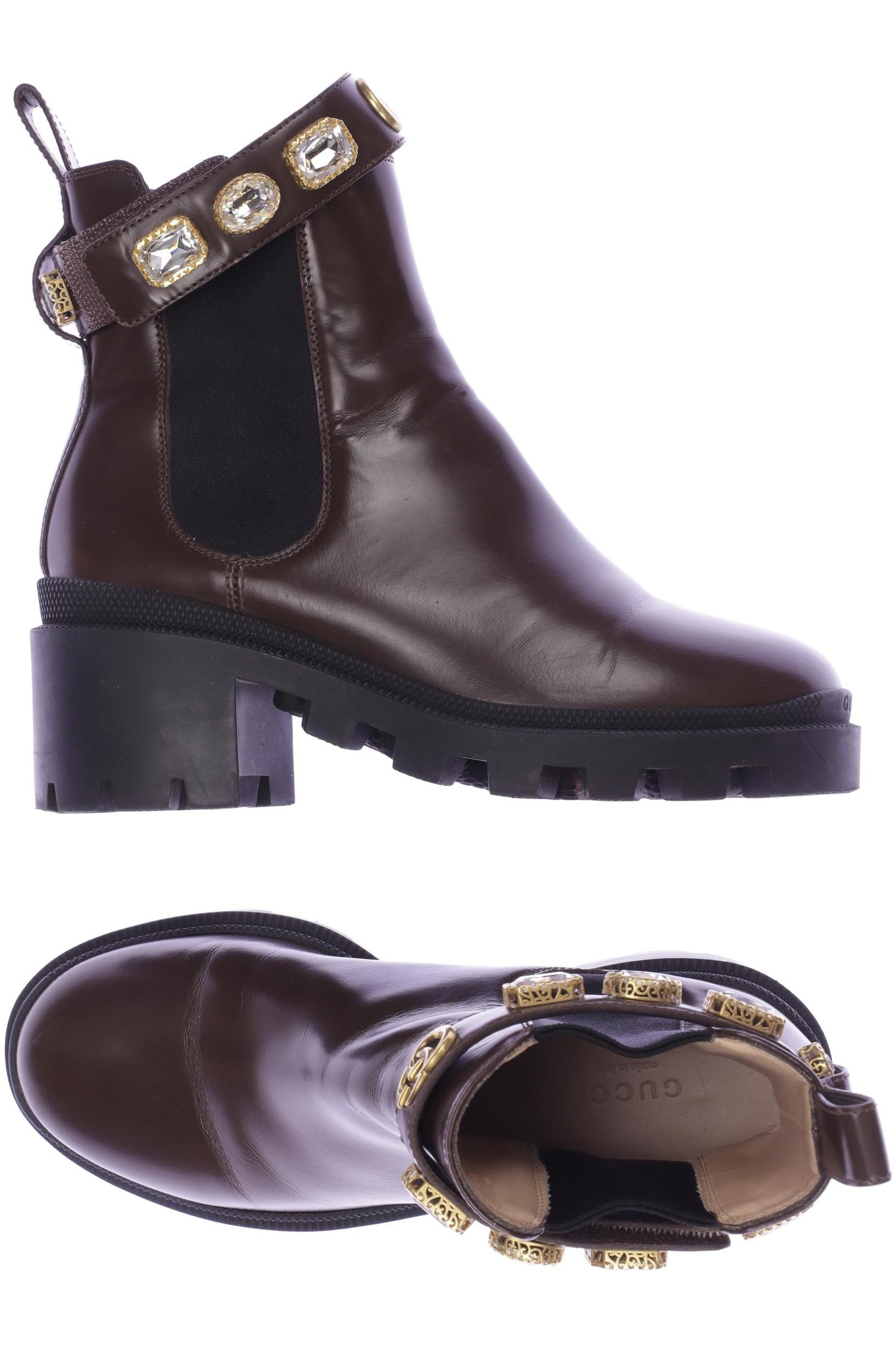 

Gucci Damen Stiefelette, braun, Gr. 35