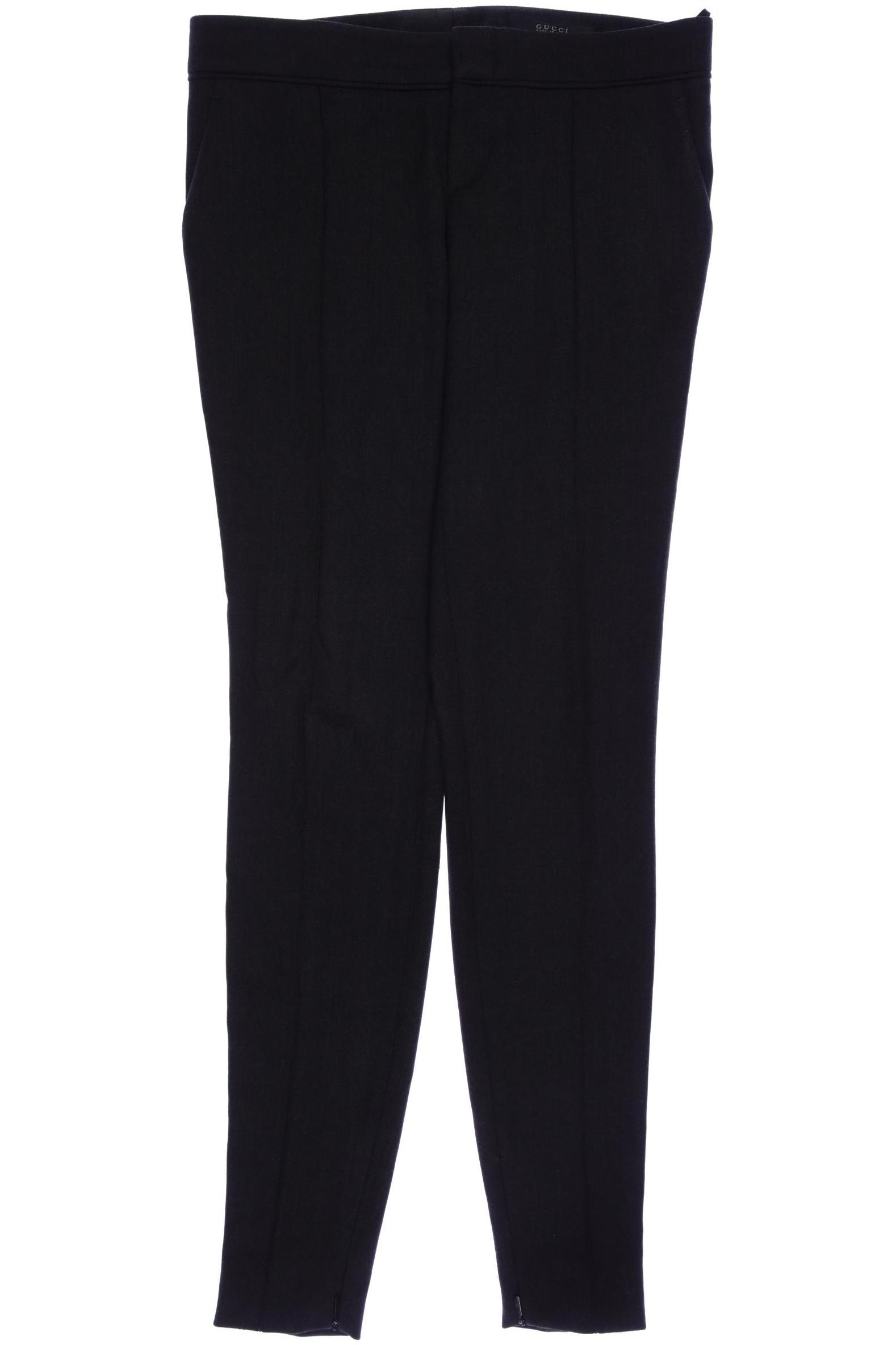 

Gucci Damen Stoffhose, schwarz, Gr. 42