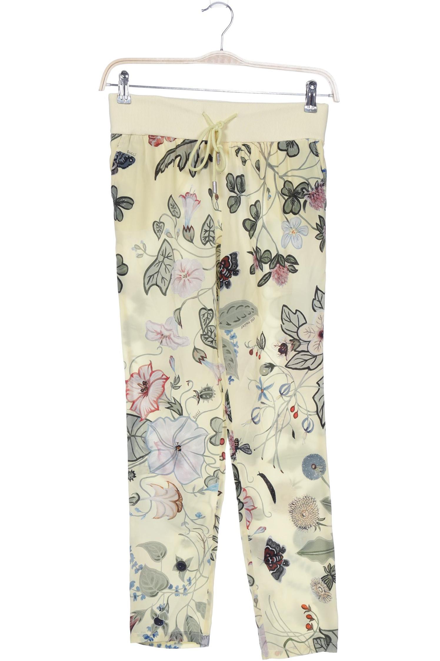 

Gucci Damen Stoffhose, gelb, Gr. 40