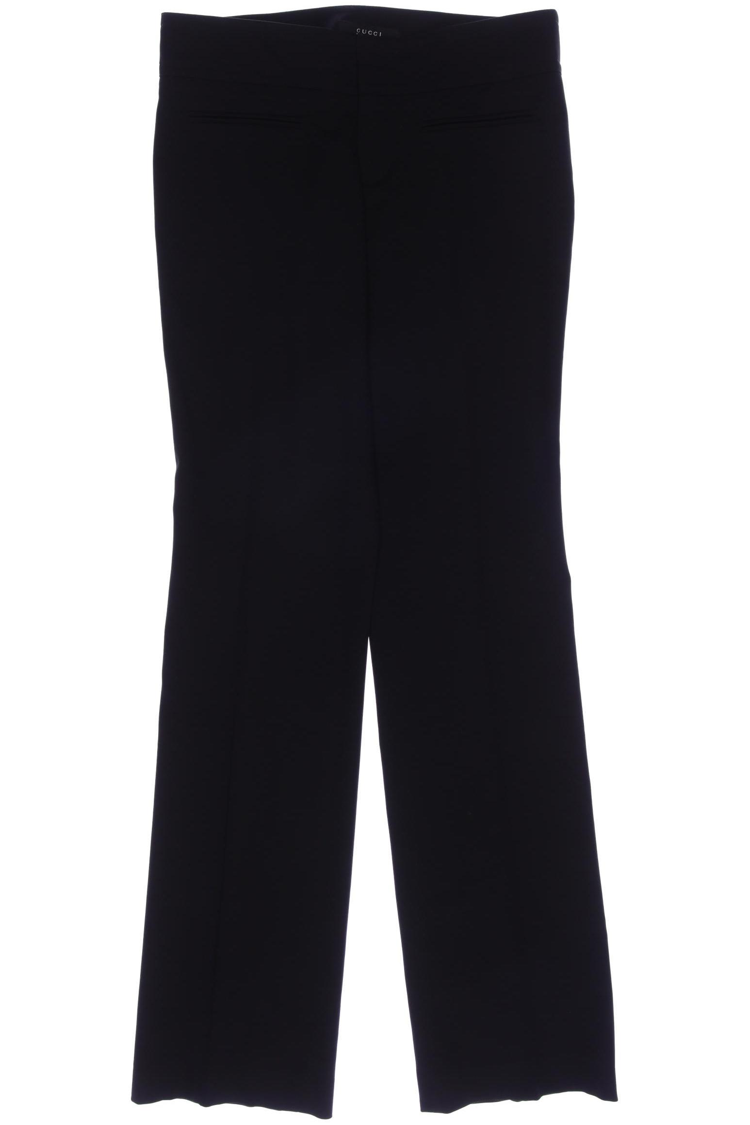 

Gucci Damen Stoffhose, schwarz, Gr. 42