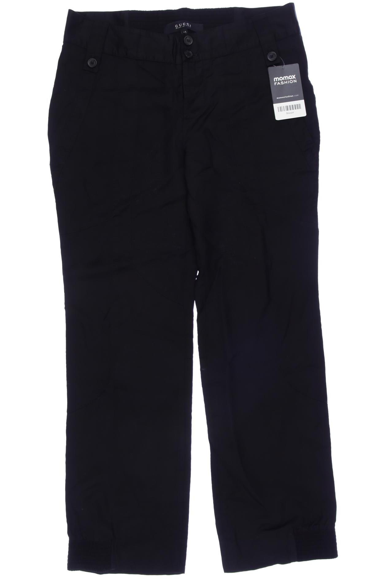 

Gucci Damen Stoffhose, schwarz, Gr. 40