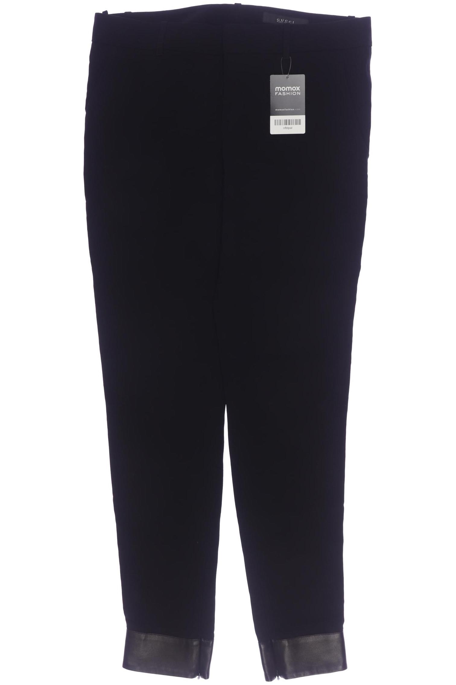 

Gucci Damen Stoffhose, schwarz, Gr. 40