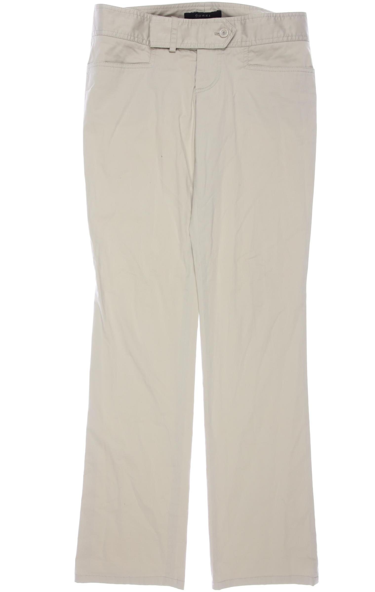 

Gucci Damen Stoffhose, cremeweiß, Gr. 42