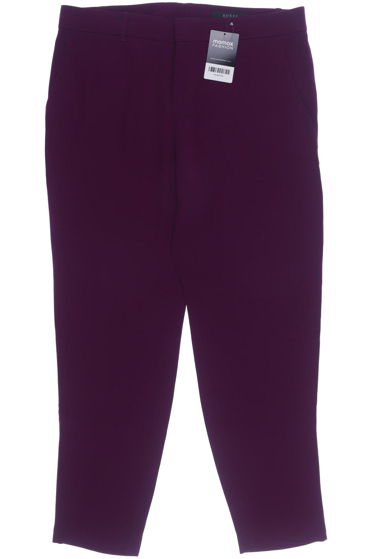 

Gucci Damen Stoffhose, bordeaux, Gr. 44