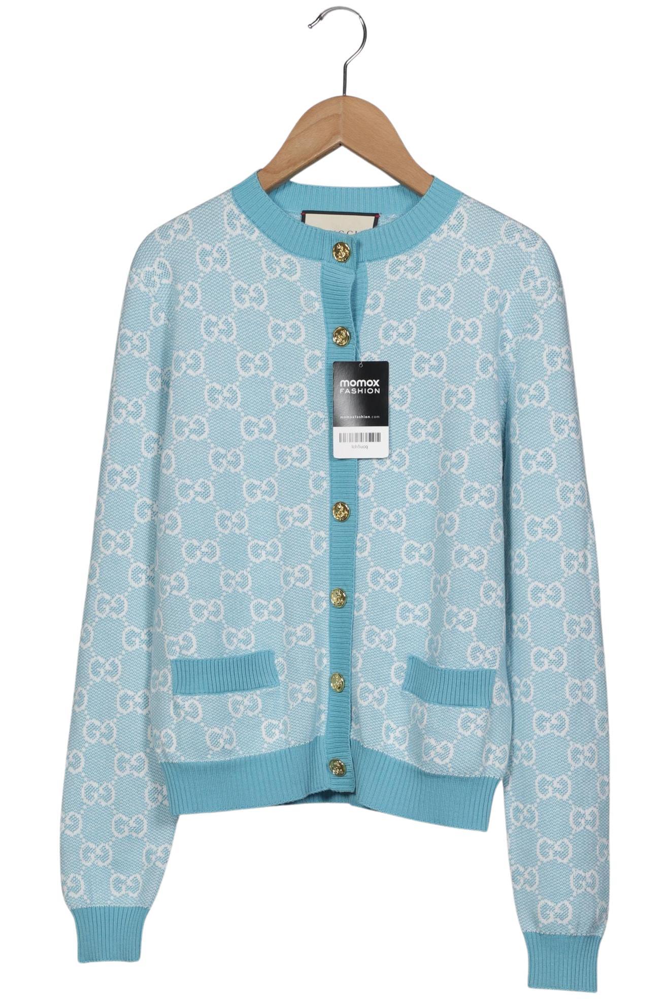 

Gucci Damen Strickjacke, hellblau, Gr. 36