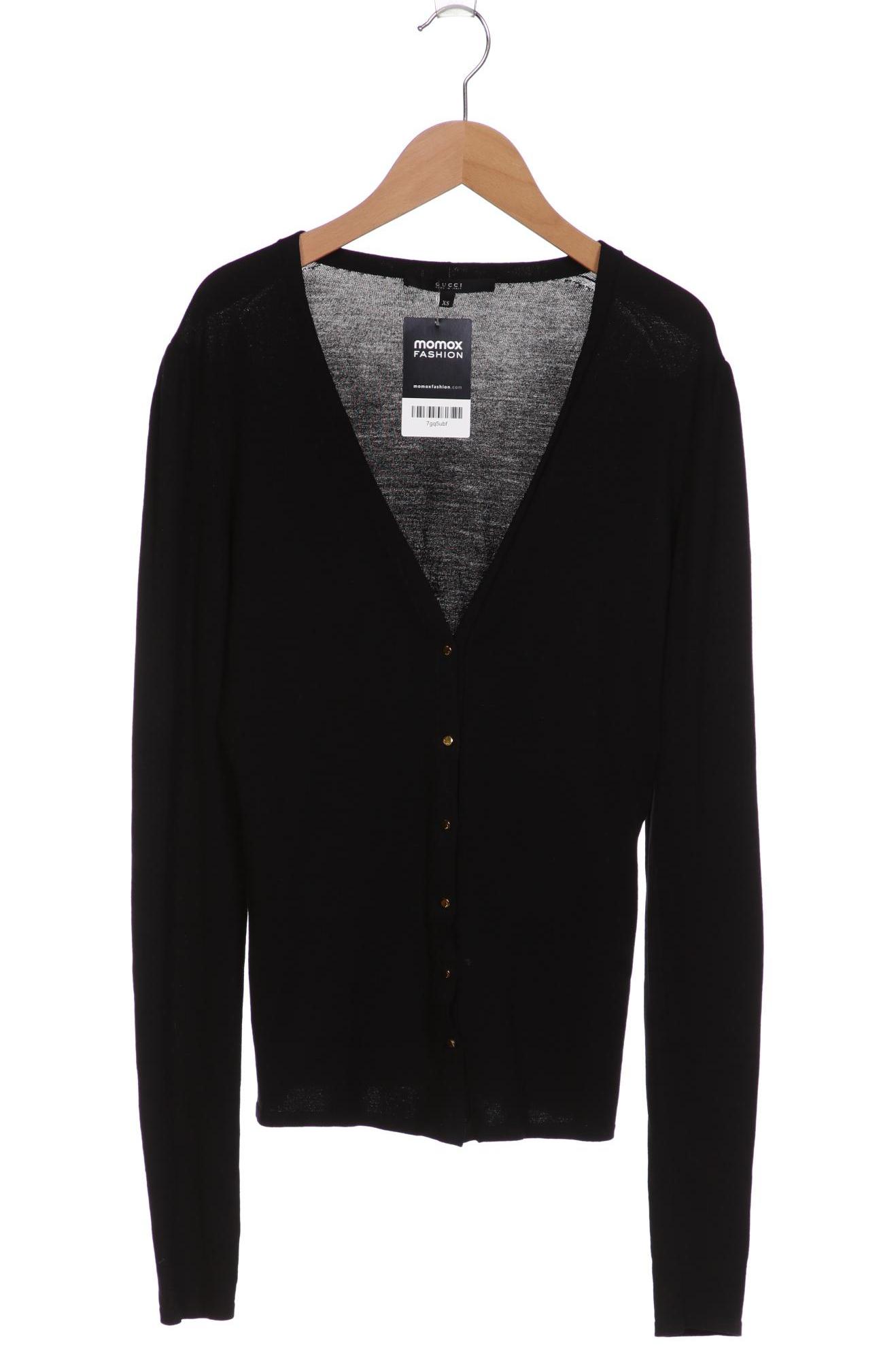 

Gucci Damen Strickjacke, schwarz, Gr. 34