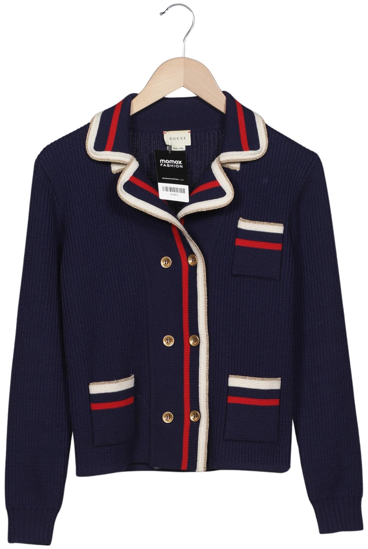 

Gucci Damen Strickjacke, marineblau, Gr. 36