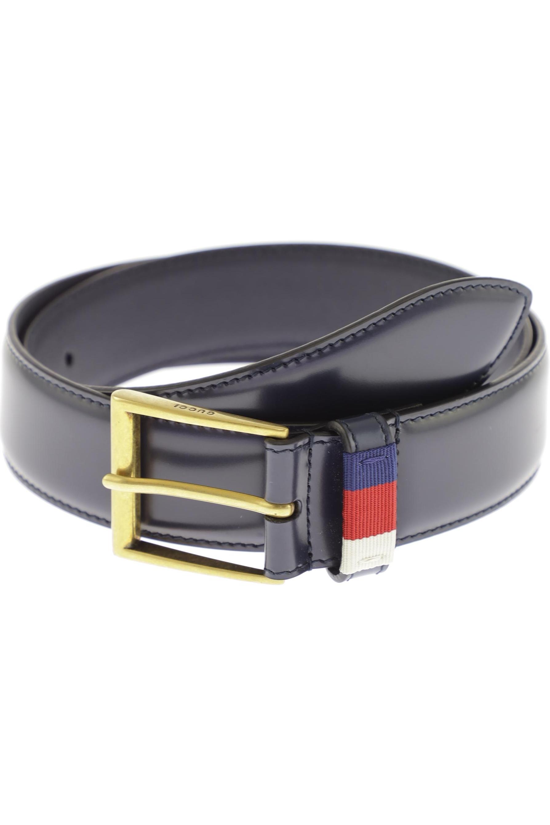 Thumbnail - Gucci Herren Gürtel, marineblau, Gr. 80