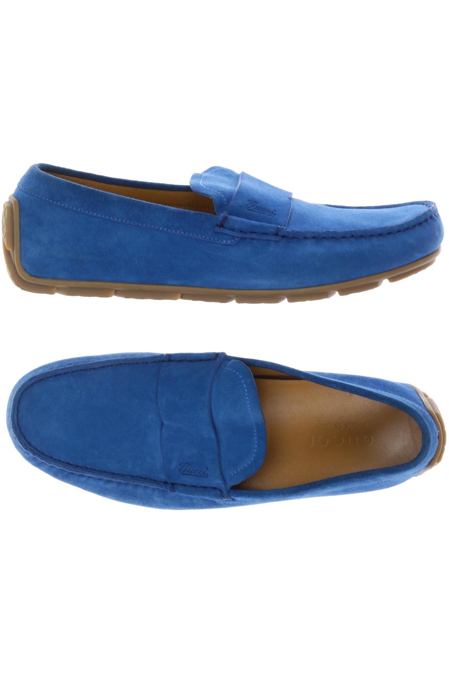 

Gucci Herren Halbschuh, blau, Gr. 6