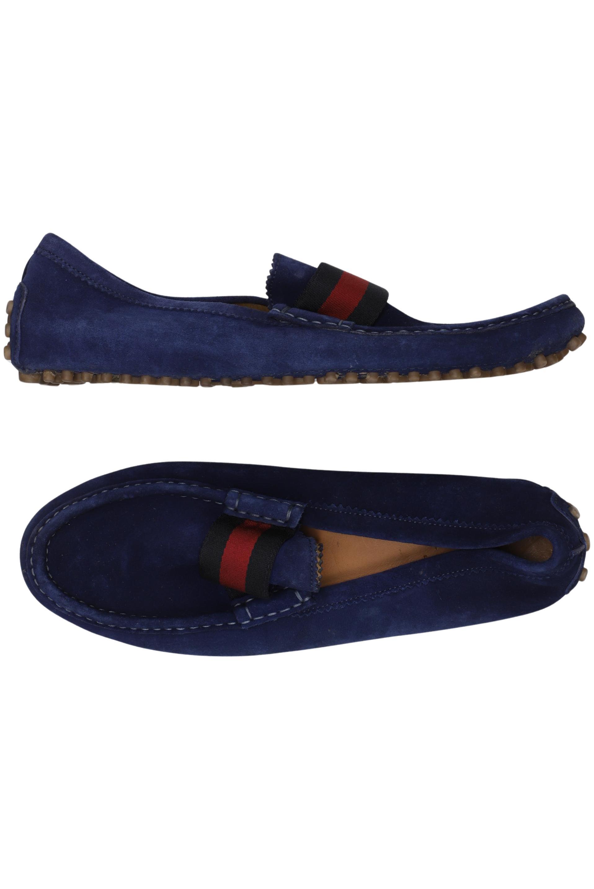 

Gucci Herren Halbschuh, blau, Gr. 9