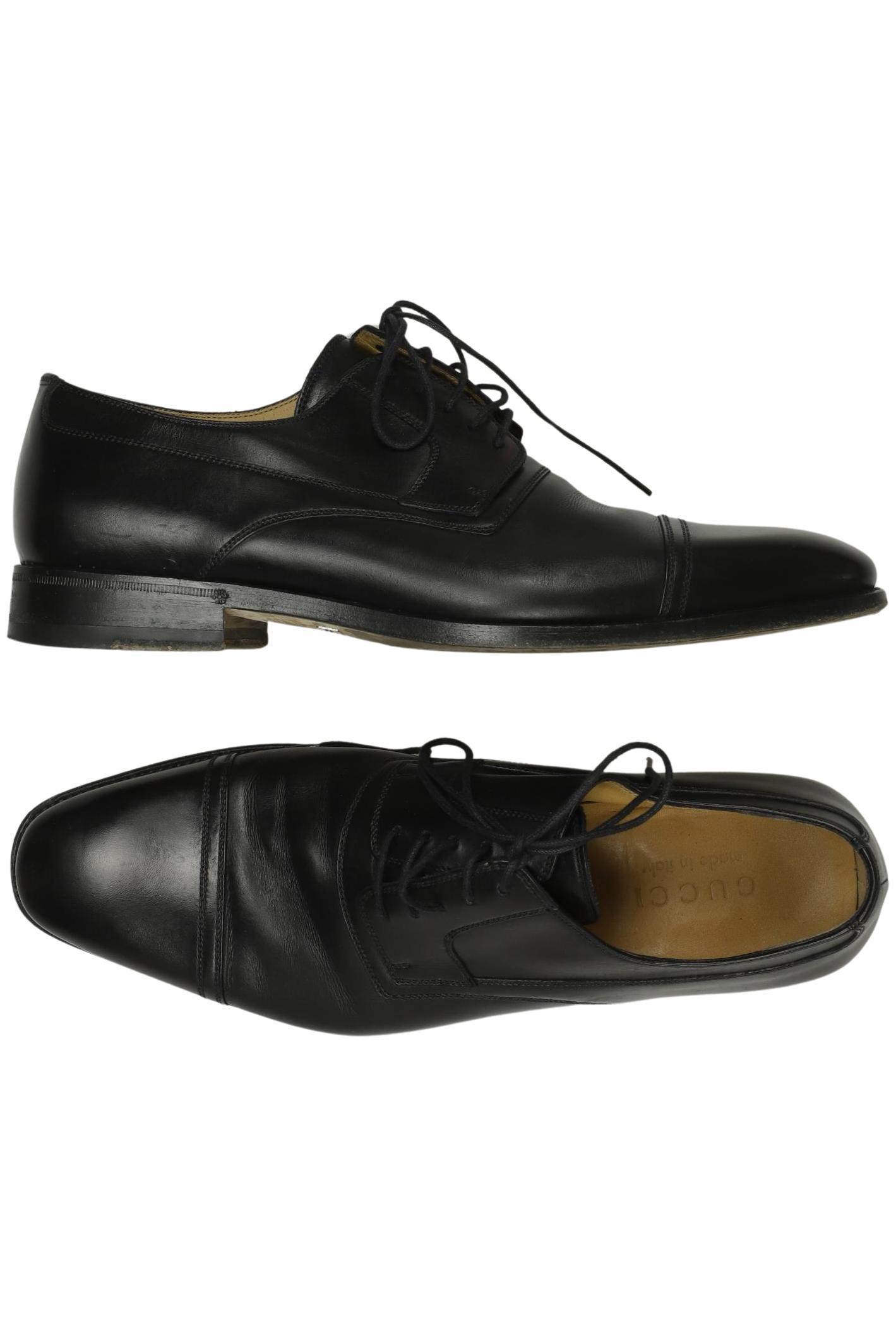 

Gucci Herren Halbschuh, schwarz, Gr. 39.5