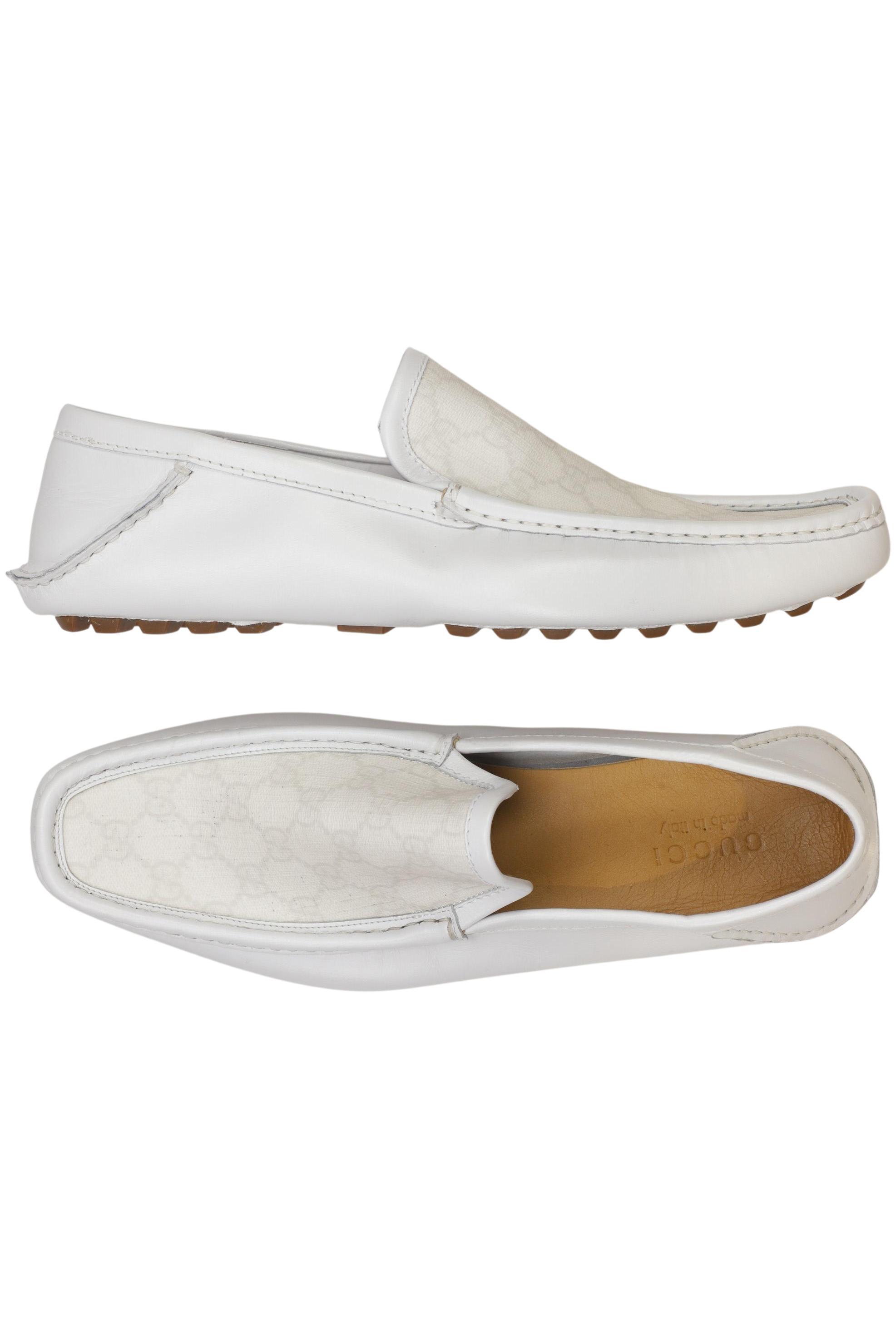 Thumbnail - Gucci Herren Halbschuh, weiß, Gr. 10.5