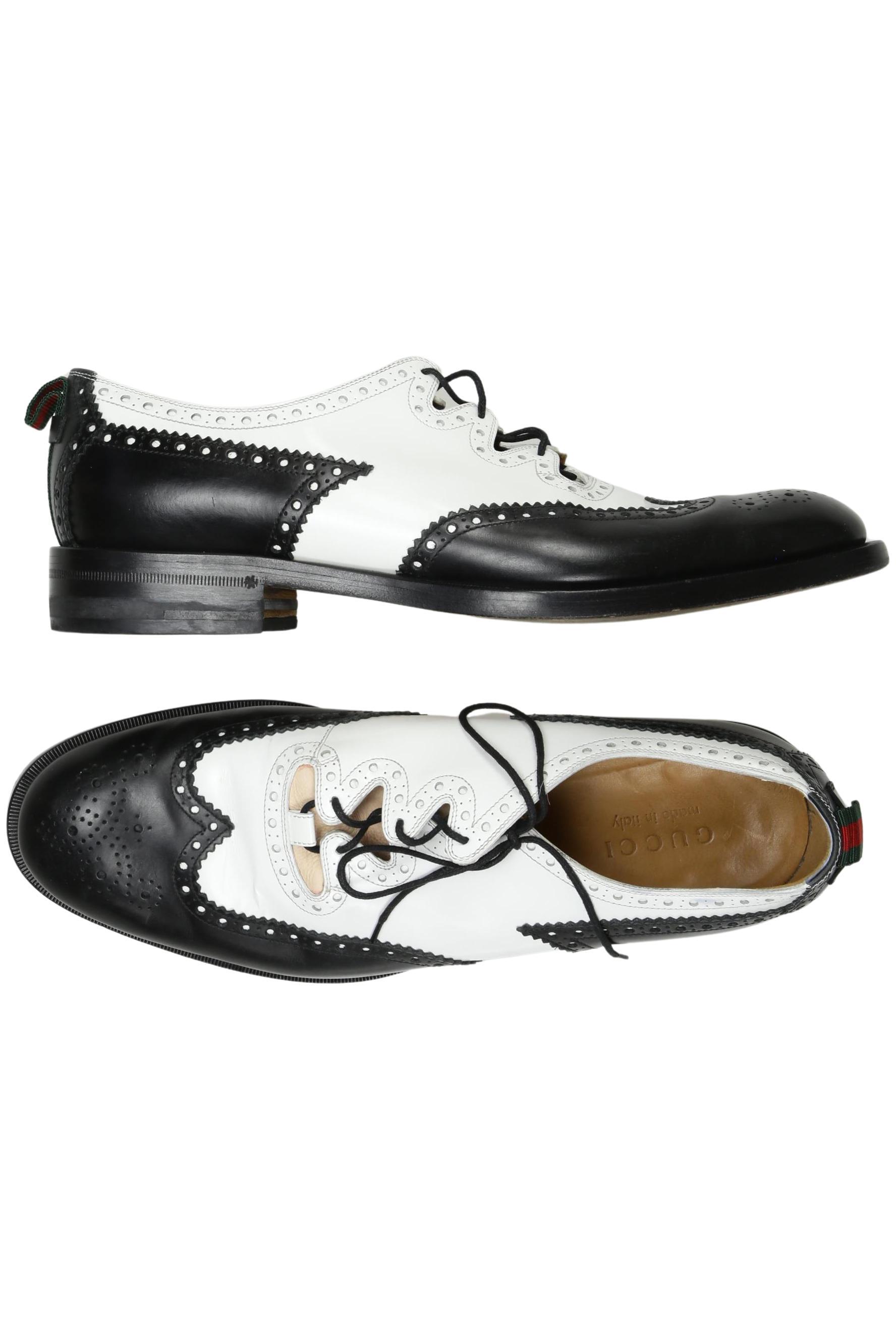 

Gucci Herren Halbschuh, weiß, Gr. 10.5