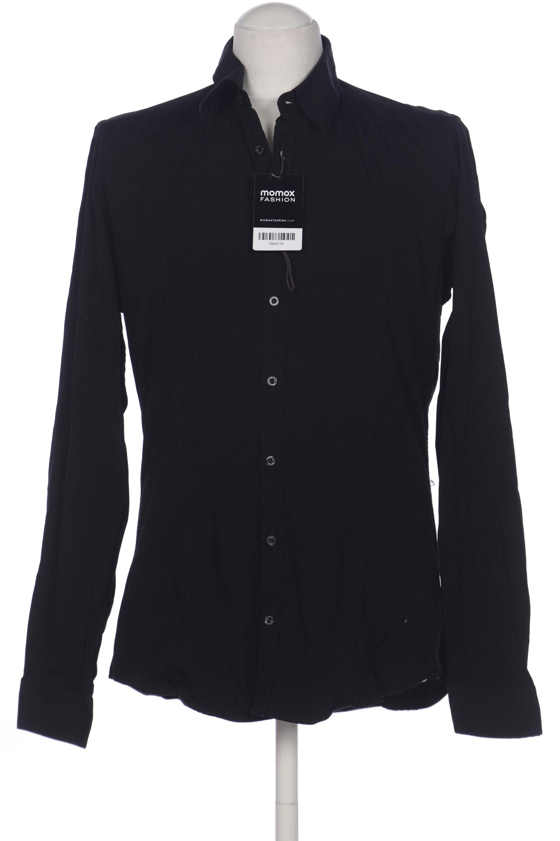 

Gucci Herren Hemd, schwarz, Gr. 52