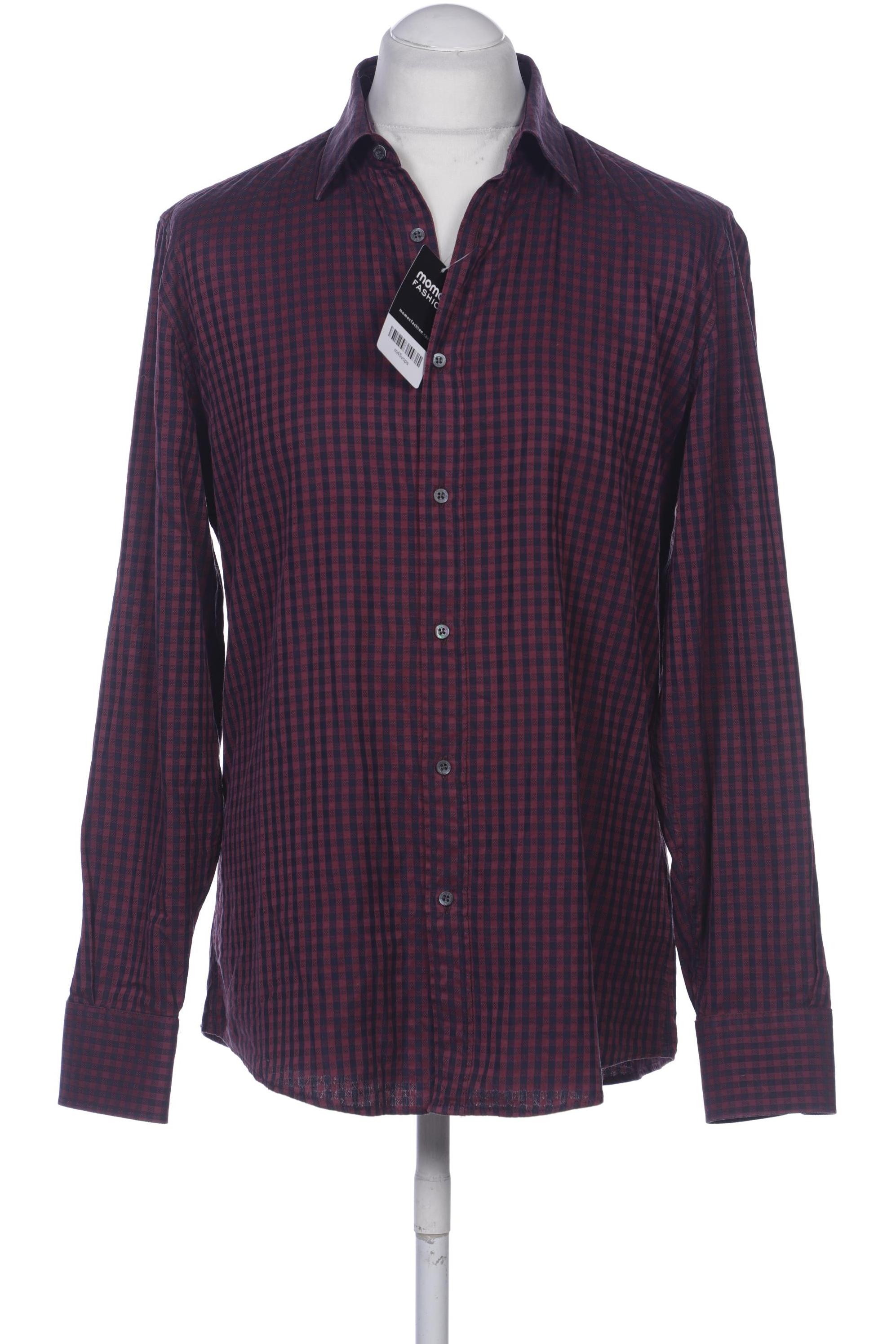 

Gucci Herren Hemd, bordeaux, Gr. 52