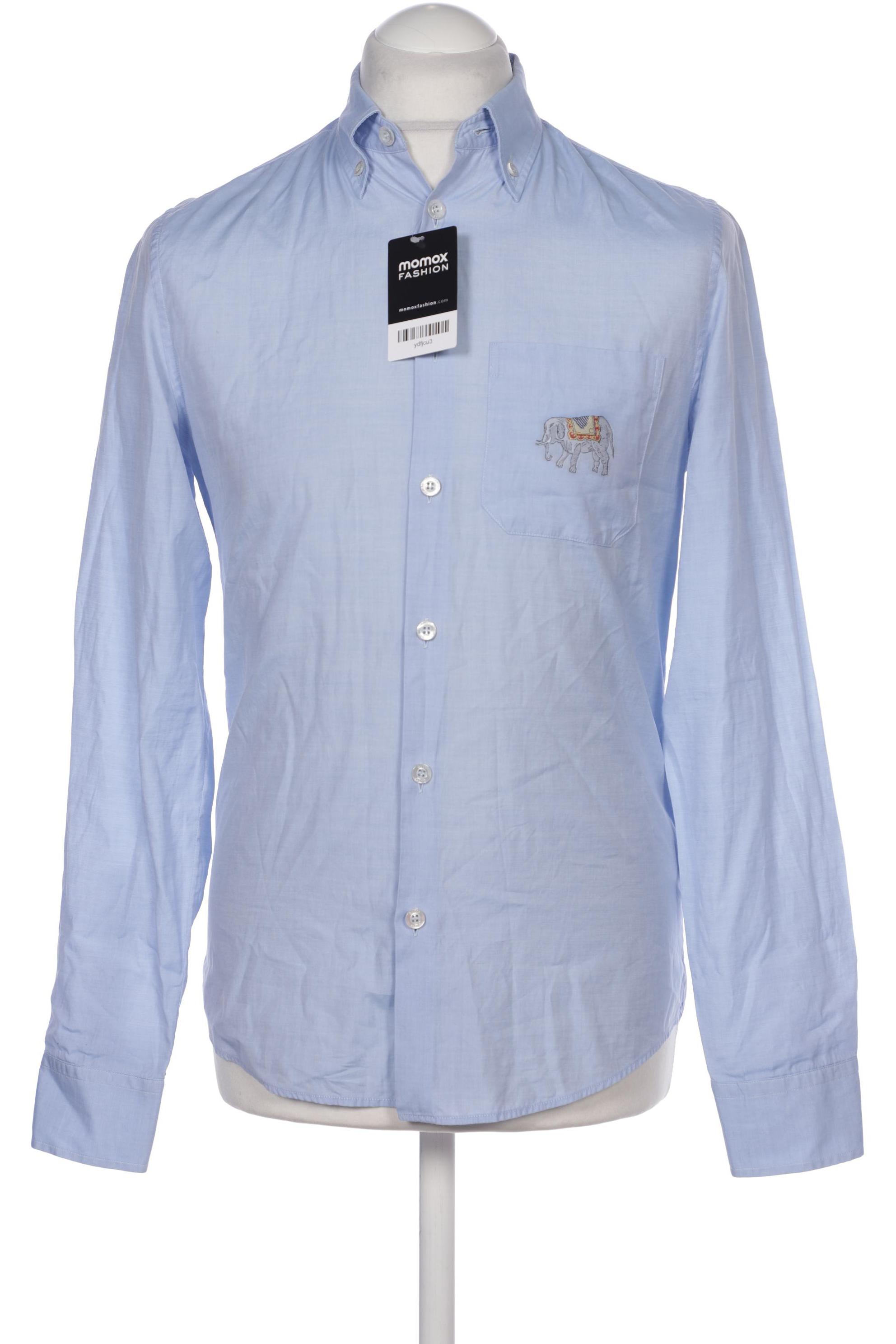 

Gucci Herren Hemd, blau, Gr. 46