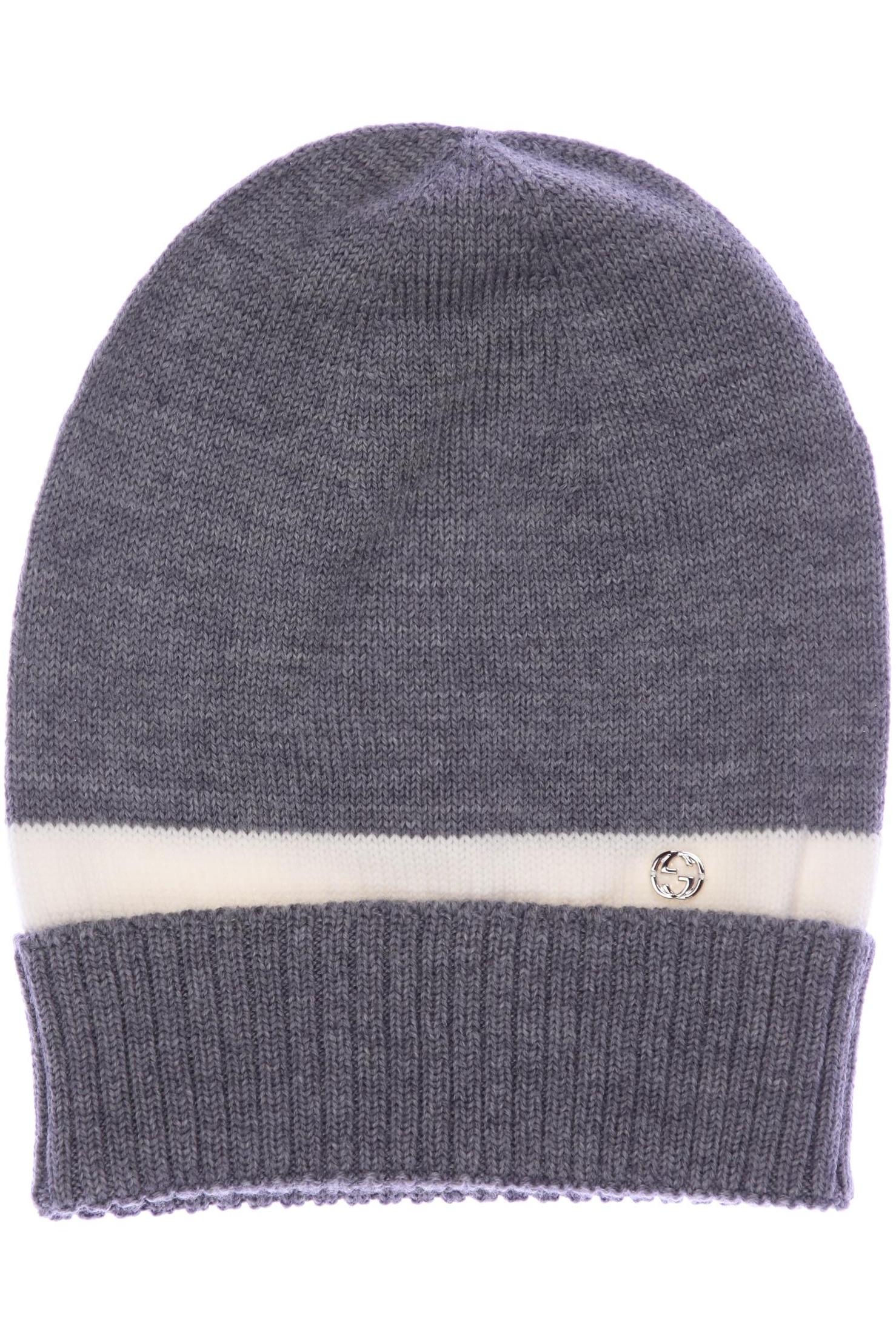 

Gucci Herren Hut/Mütze, grau, Gr. 58
