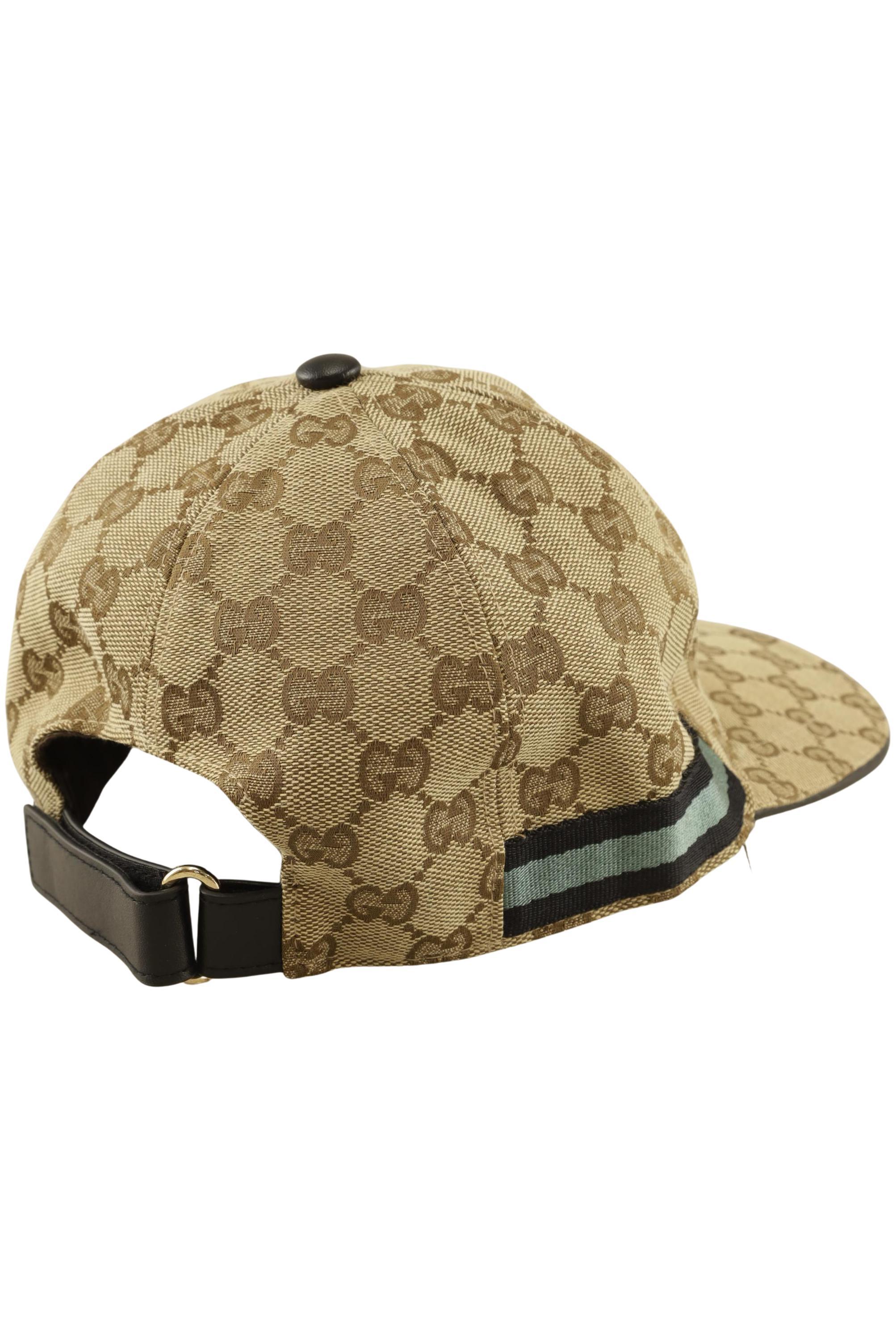 

Gucci Herren Hut/Mütze, braun, Gr. 56