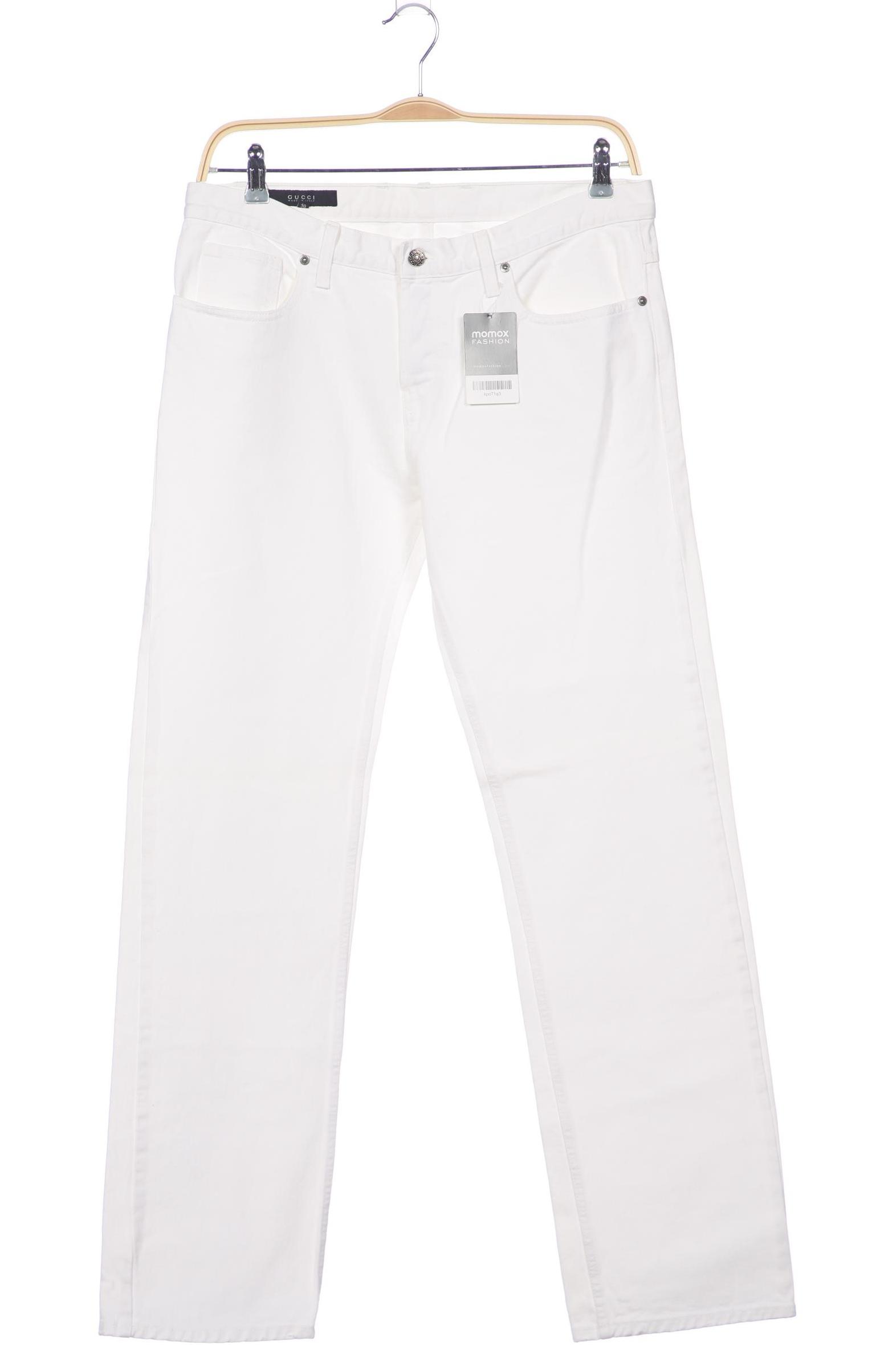 

Gucci Herren Jeans, weiß, Gr. 48