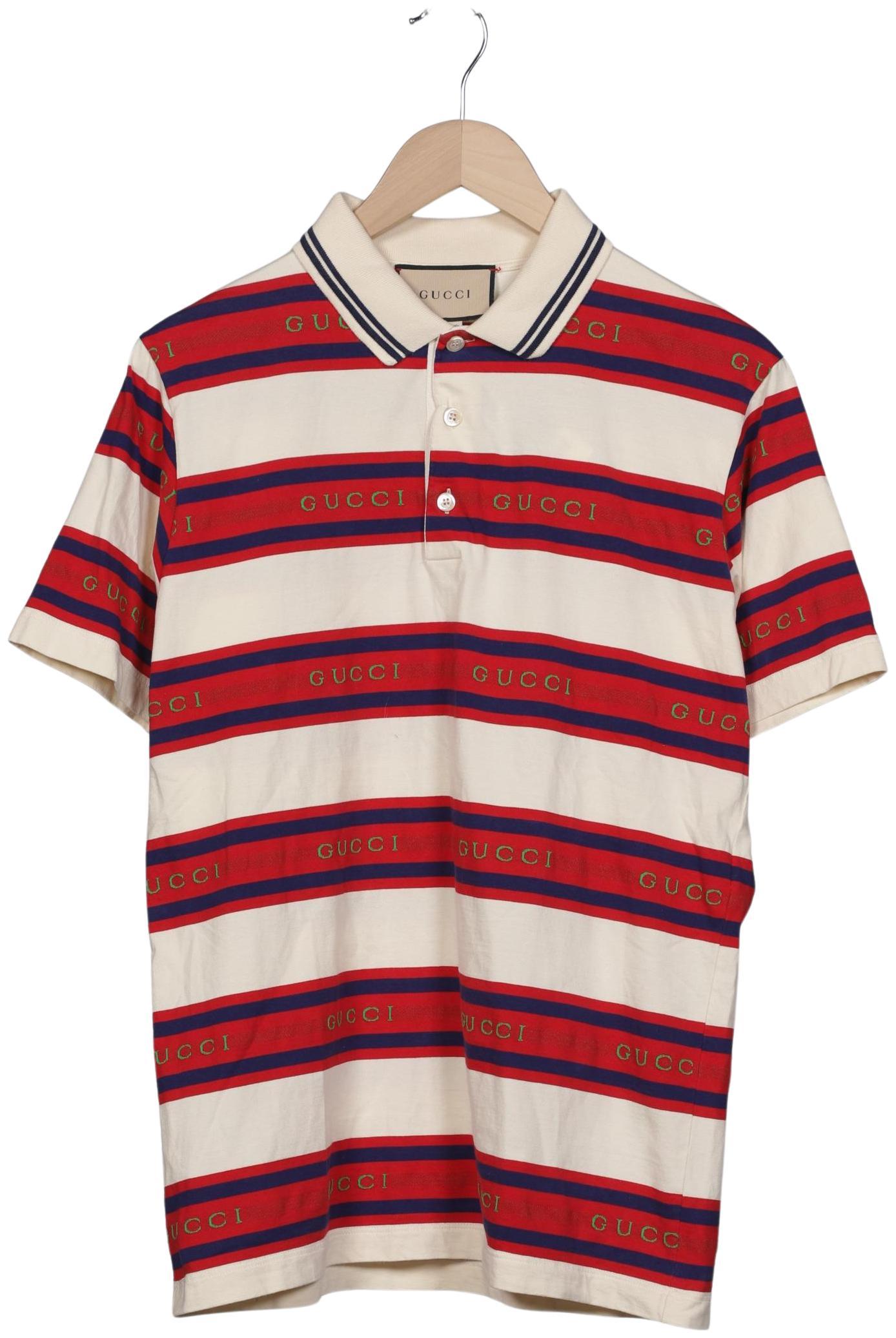 

Gucci Herren Poloshirt, beige, Gr. 46