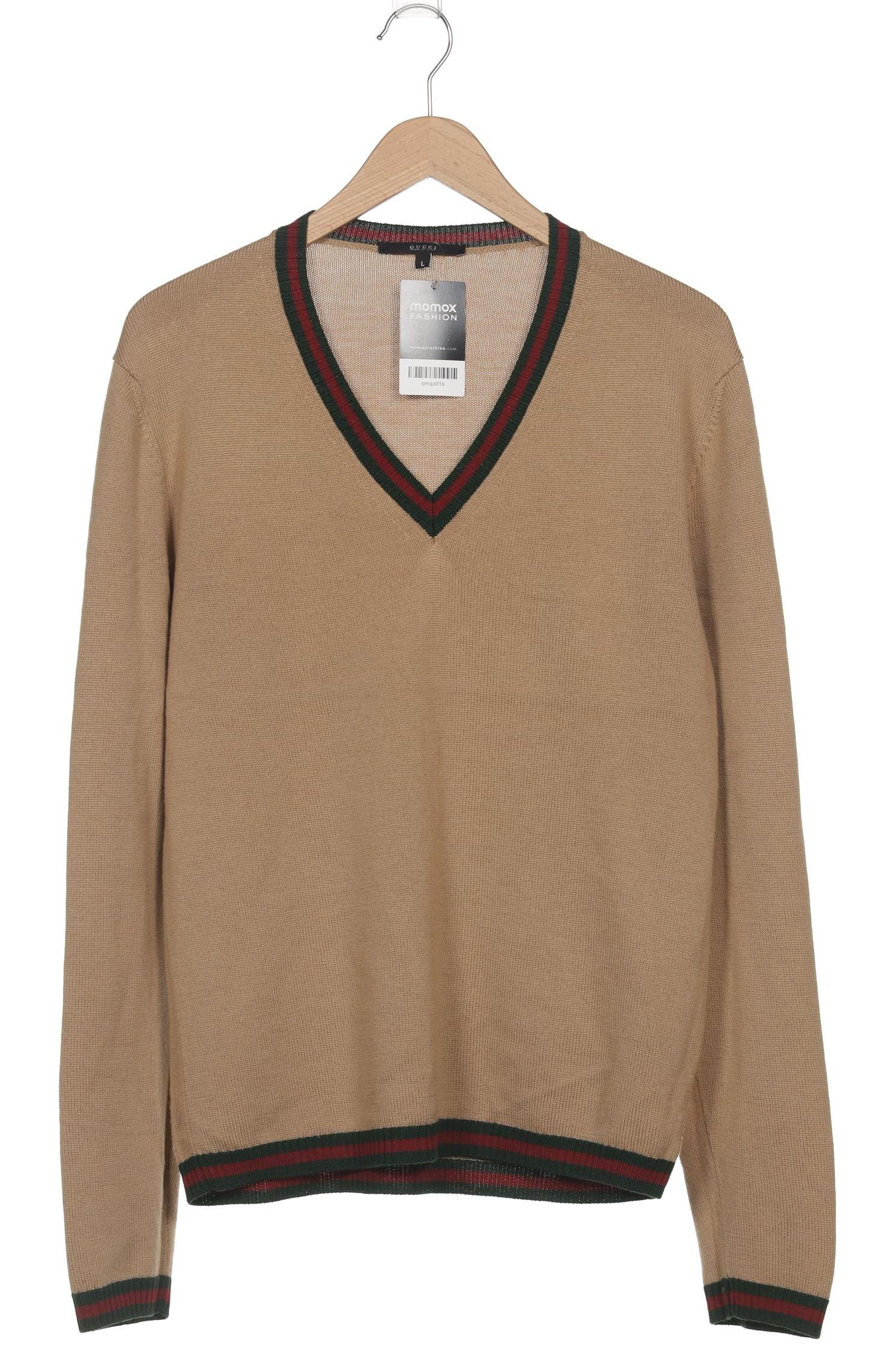 

Gucci Herren Pullover, beige, Gr. 52