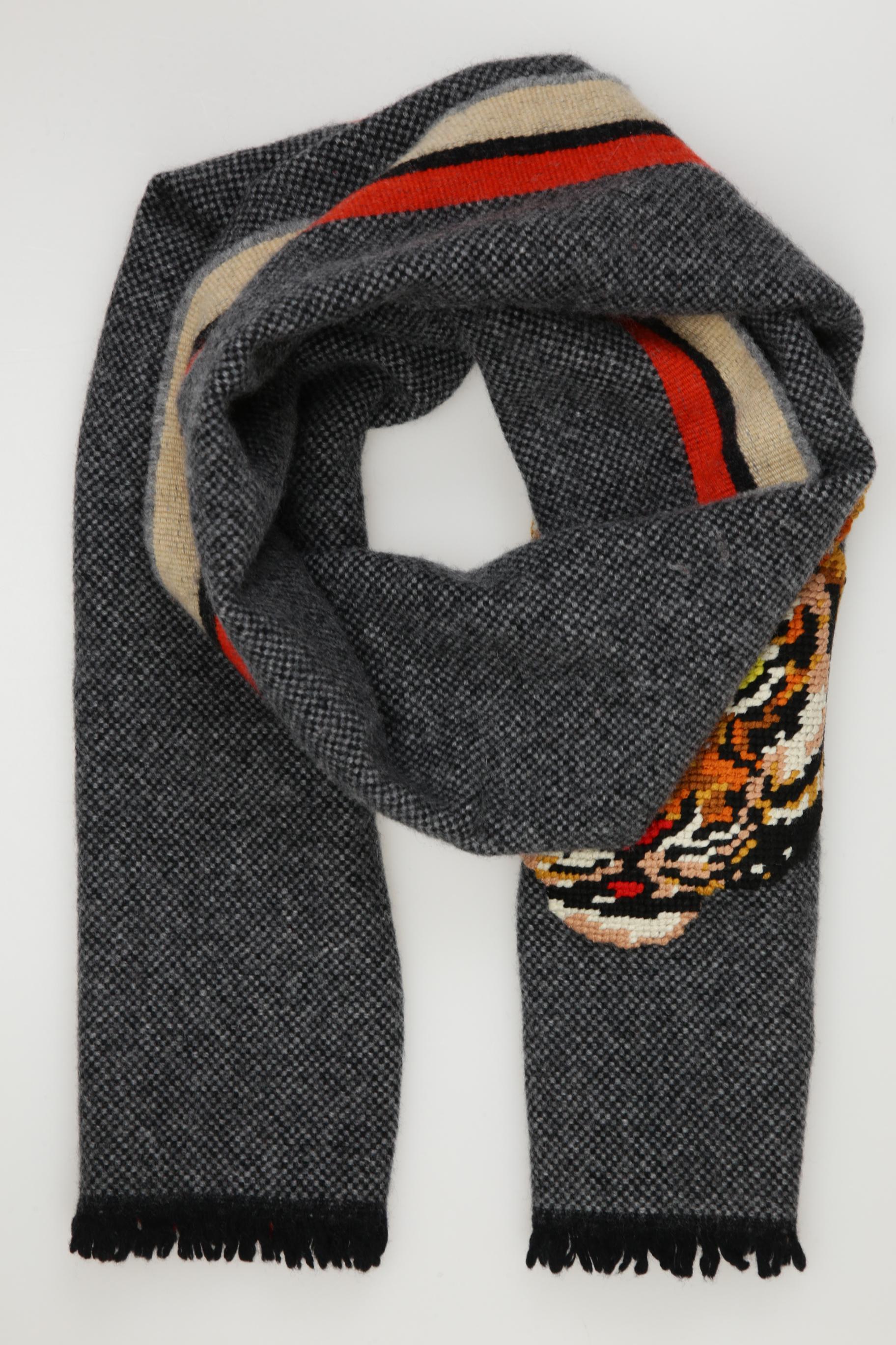 

Gucci Herren Schal, grau, Gr.