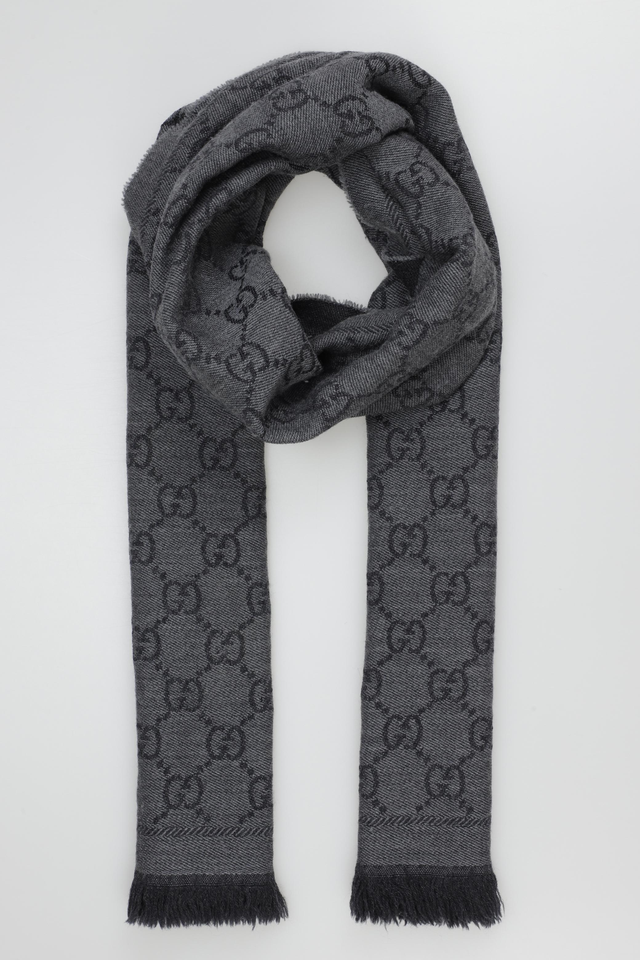 

Gucci Herren Schal, grau, Gr.