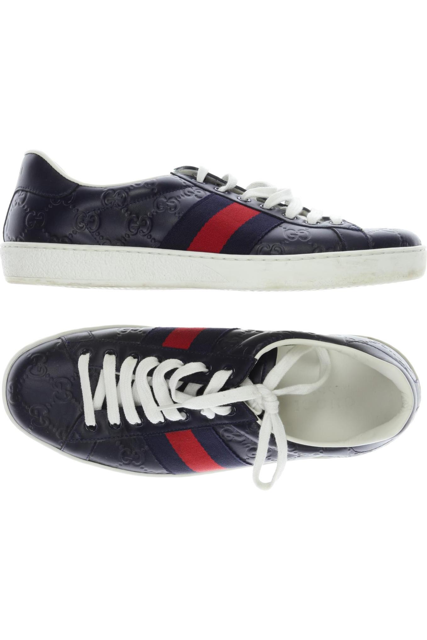 

Gucci Herren Sneakers, marineblau, Gr. 6.5