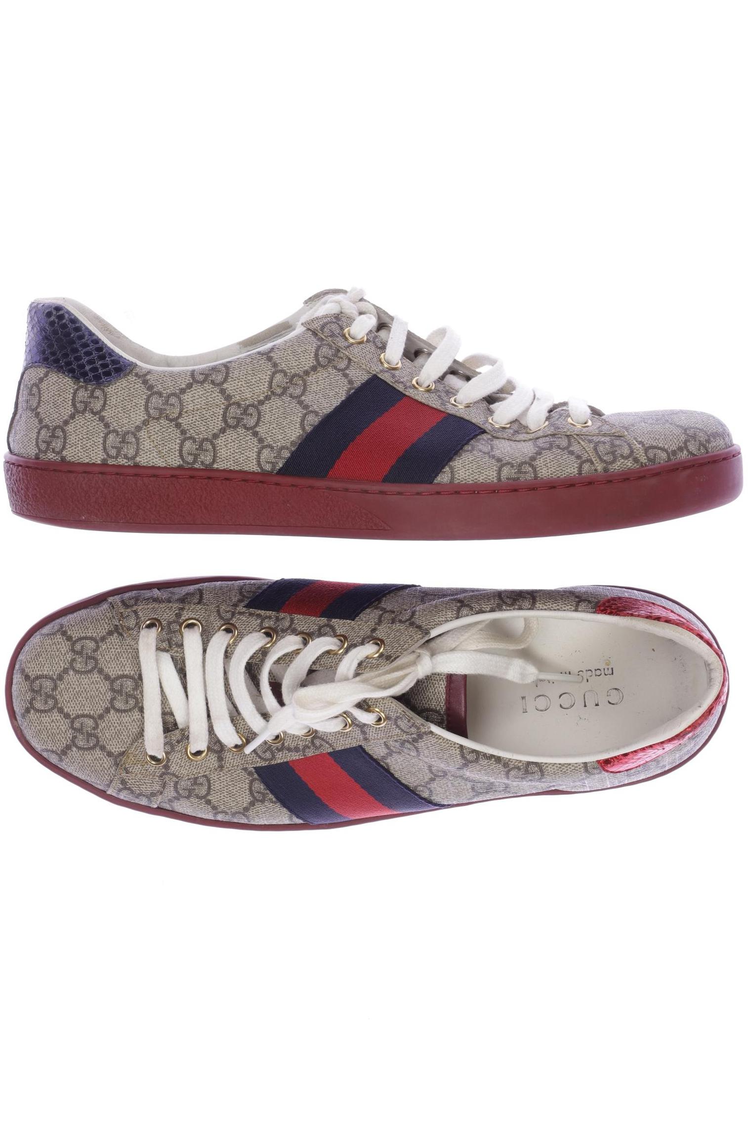 

Gucci Herren Sneakers, beige, Gr. 8.5