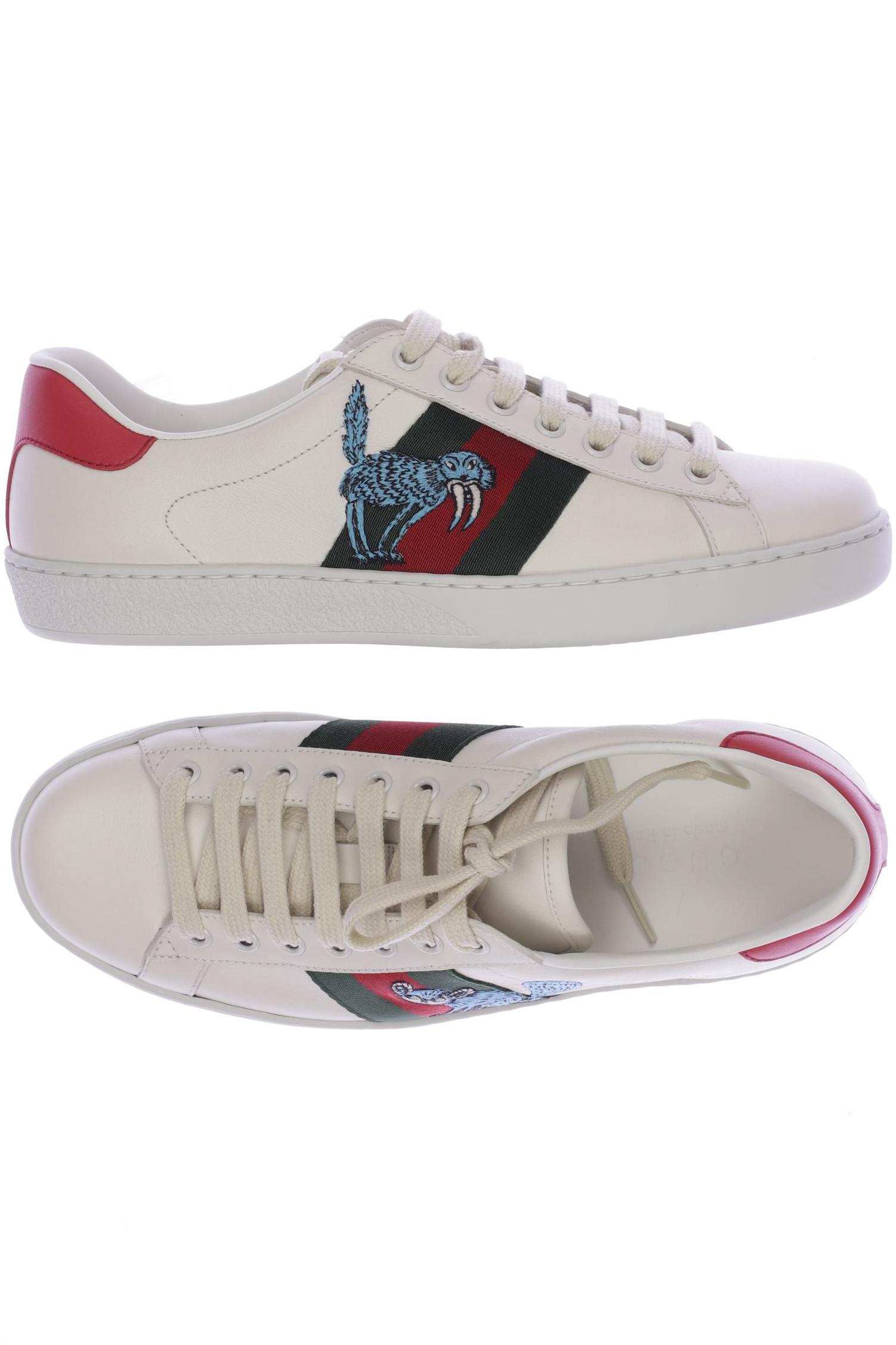 

Gucci Herren Sneakers, cremeweiß, Gr. 5.5