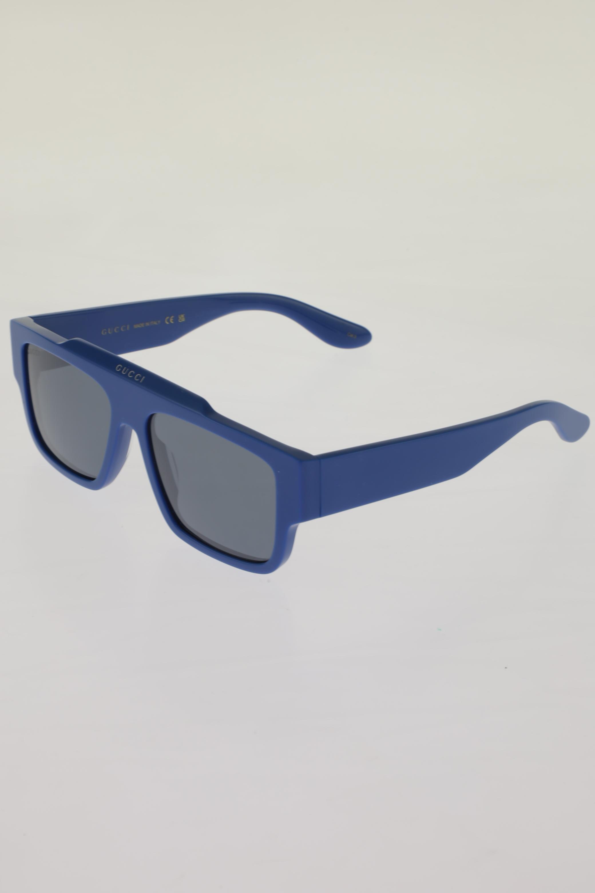 

Gucci Herren Sonnenbrille, blau, Gr.