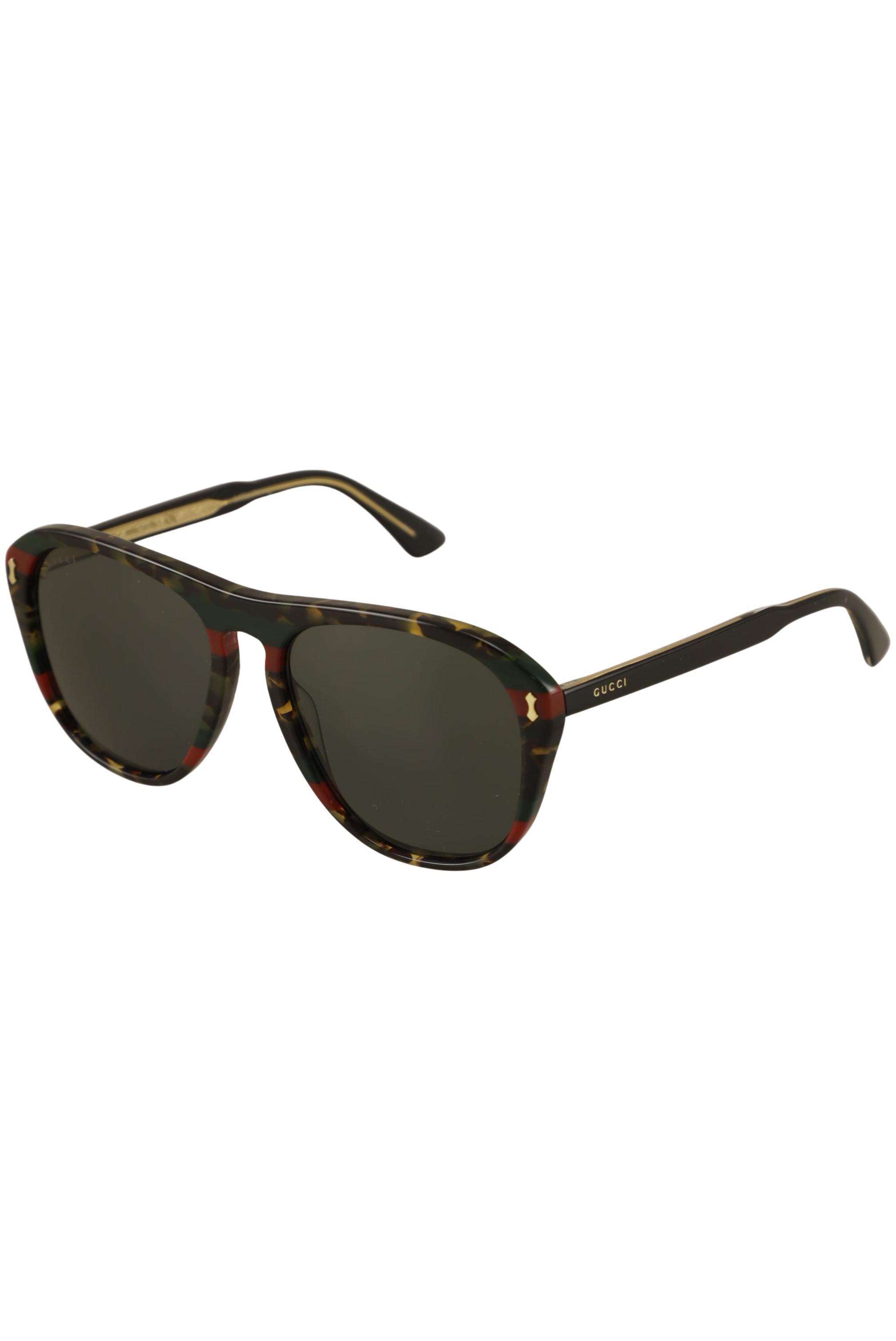 

Gucci Herren Sonnenbrille, grün, Gr.
