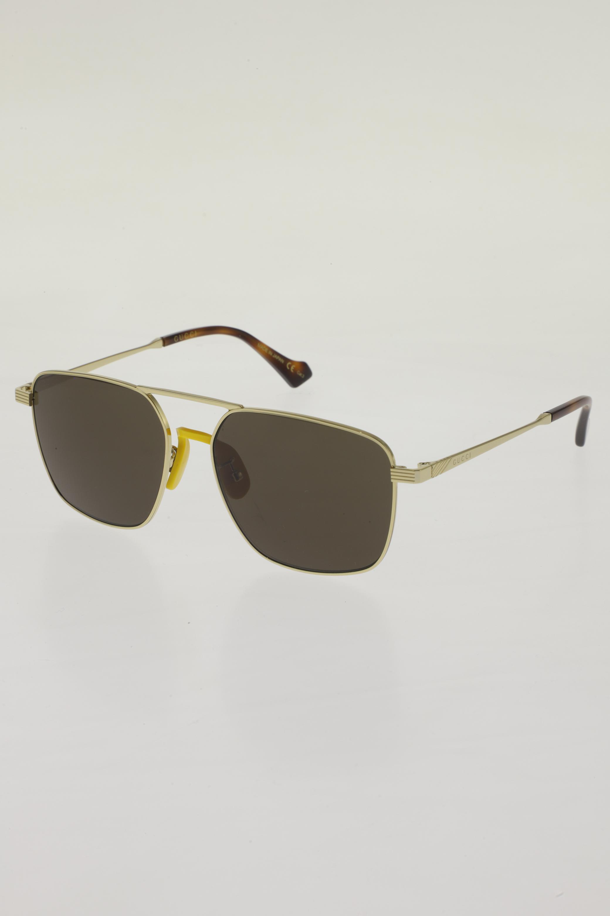 

Gucci Herren Sonnenbrille, gold, Gr.