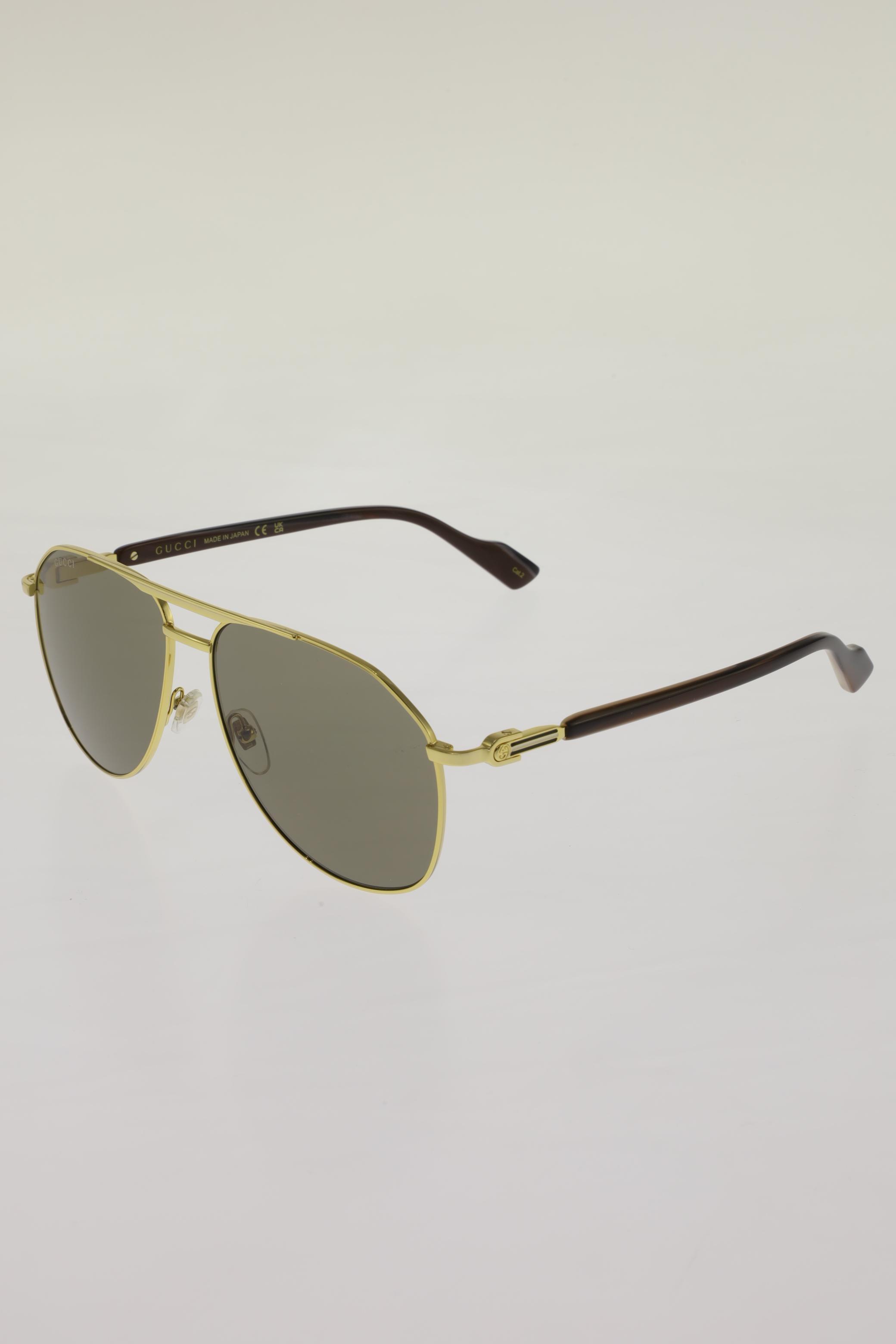 

Gucci Herren Sonnenbrille, gold, Gr.