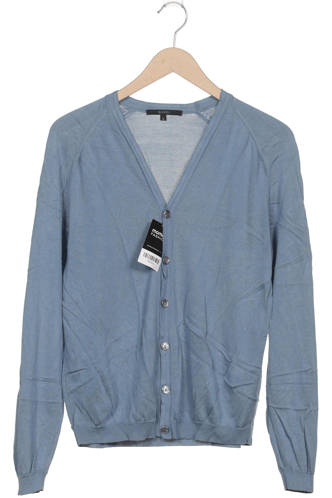 

Gucci Herren Strickjacke, blau, Gr. 52