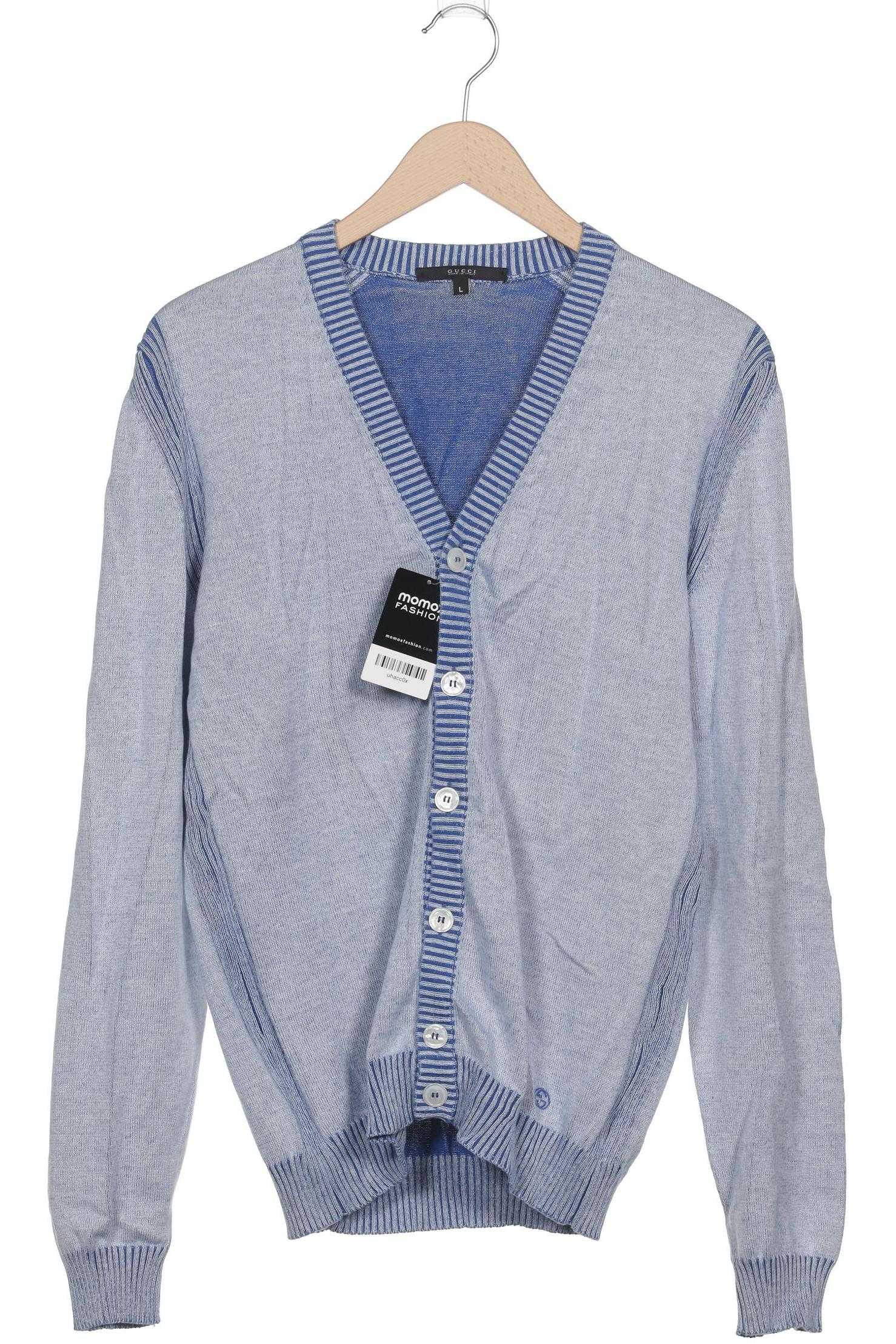 

Gucci Herren Strickjacke, blau, Gr. 52
