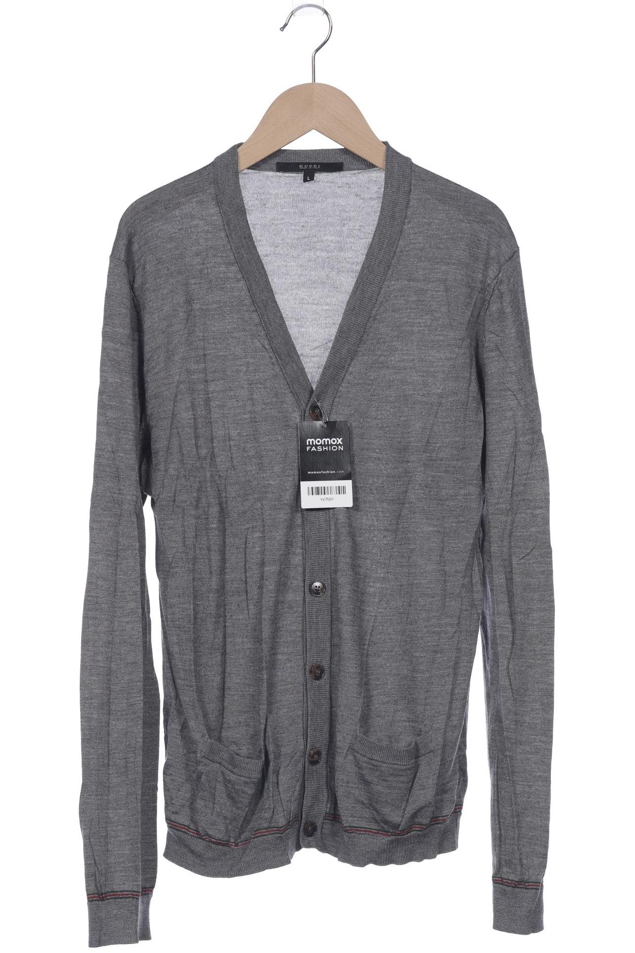

Gucci Herren Strickjacke, grau, Gr. 52