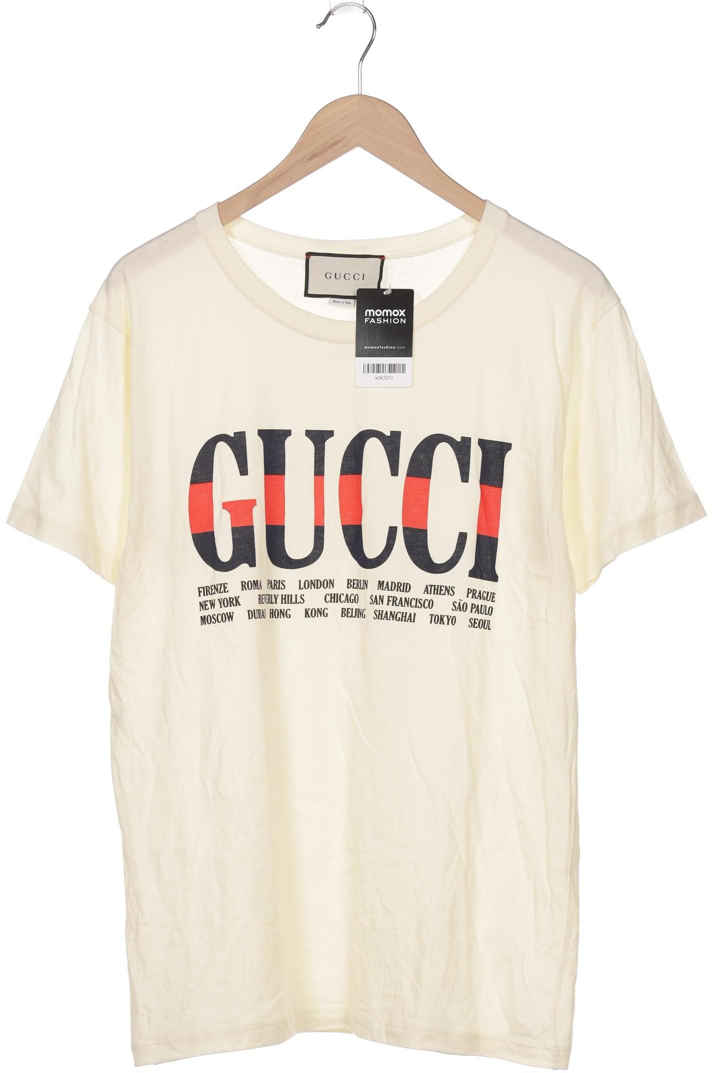 

Gucci Herren T-Shirt, cremeweiß, Gr. 46