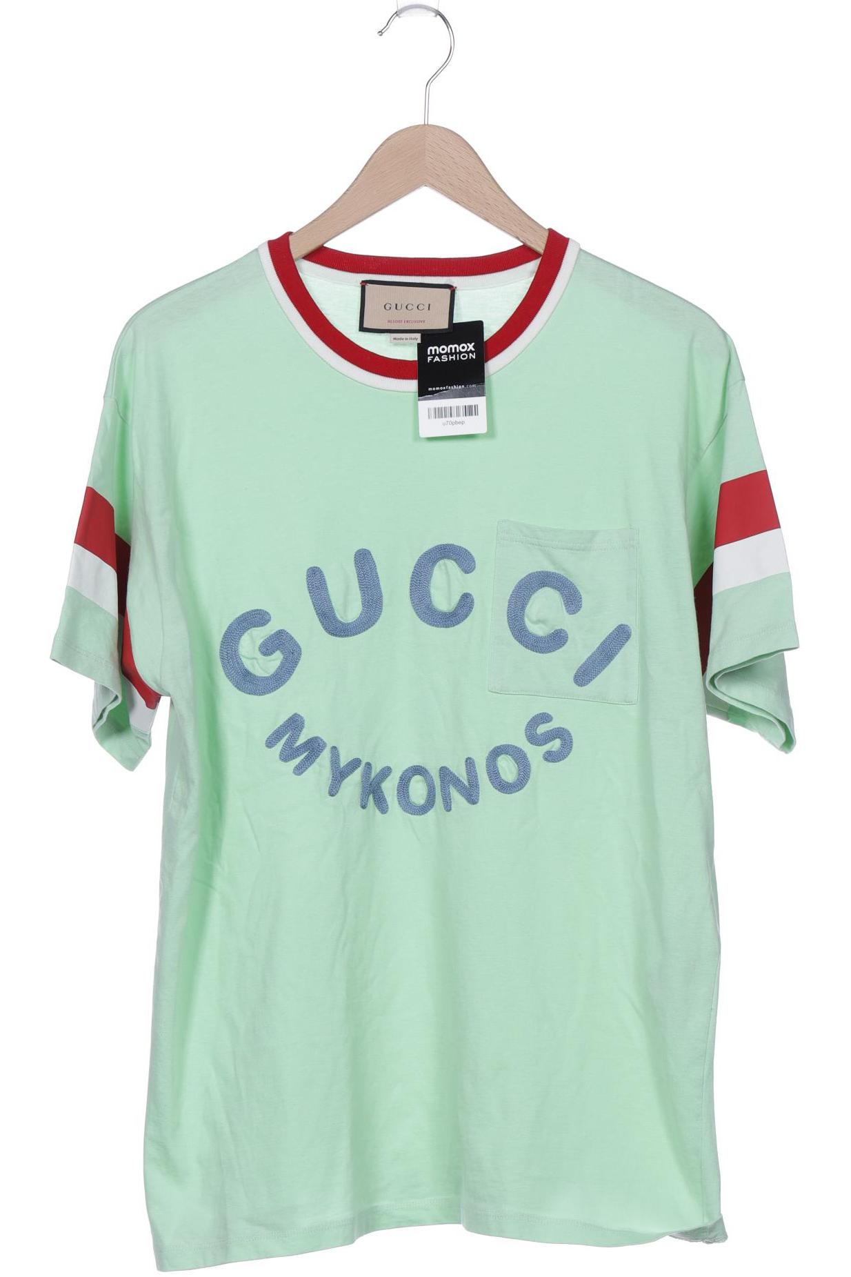 

Gucci Herren T-Shirt, hellgrün, Gr. 46