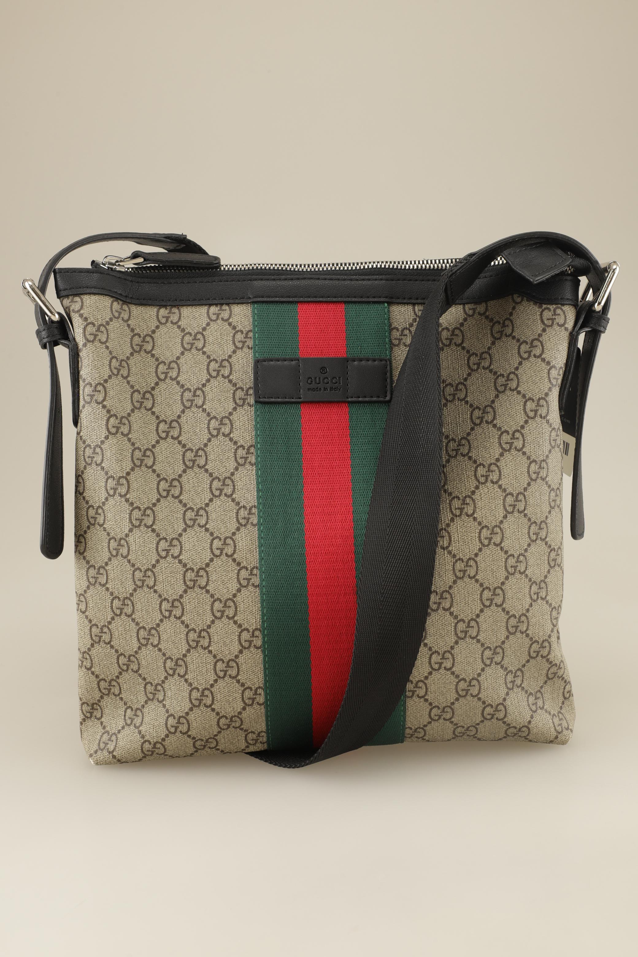 

Gucci Herren Tasche, beige, Gr.