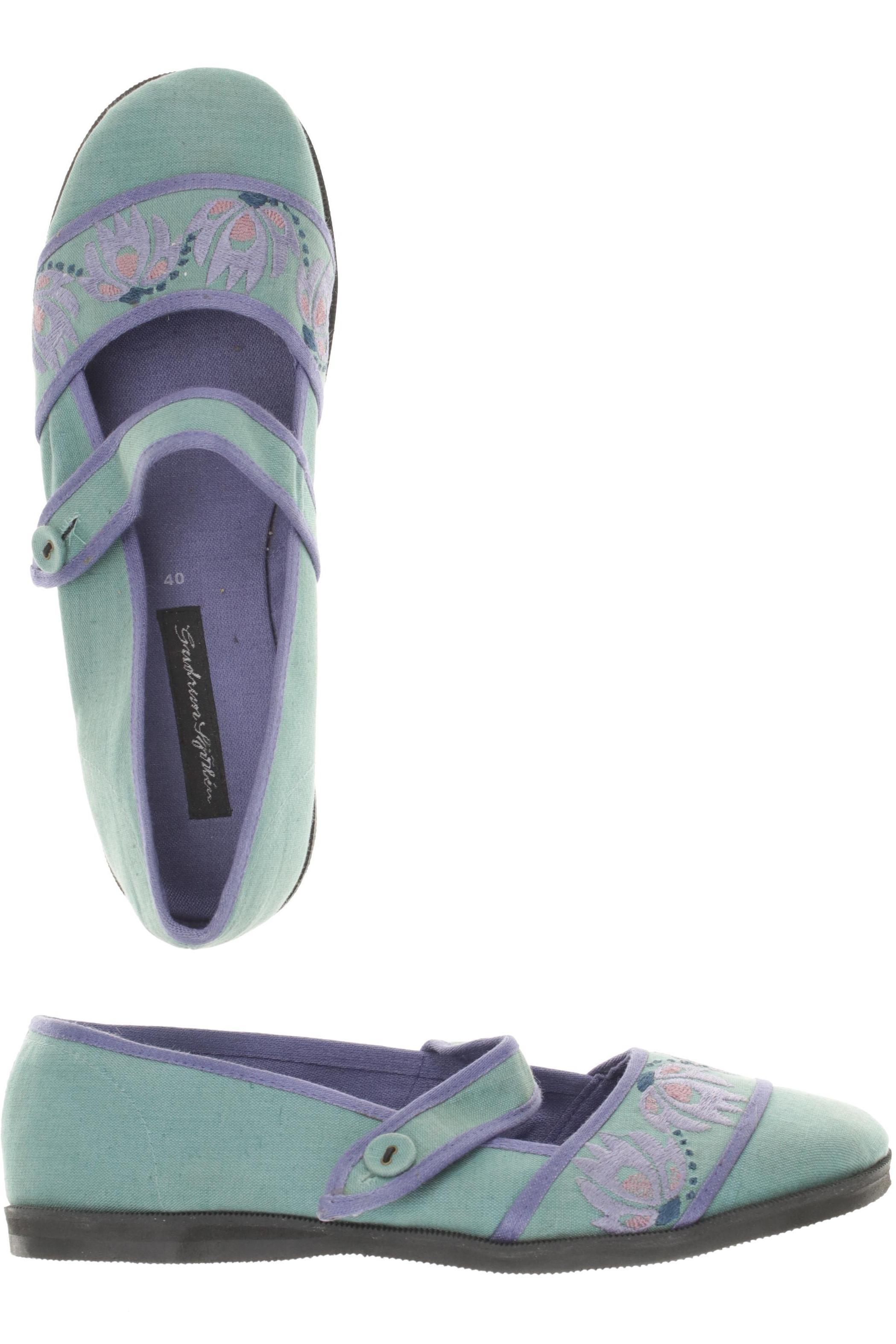 

Gudrun Sjödén Damen Ballerinas, türkis, Gr. 40