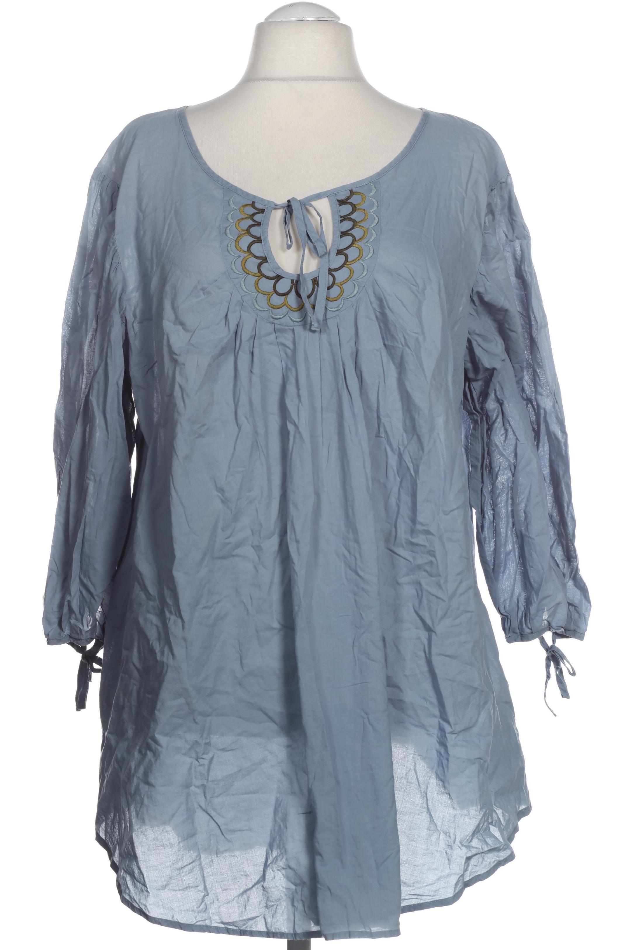 

Gudrun Sjödén Damen Bluse, blau, Gr.