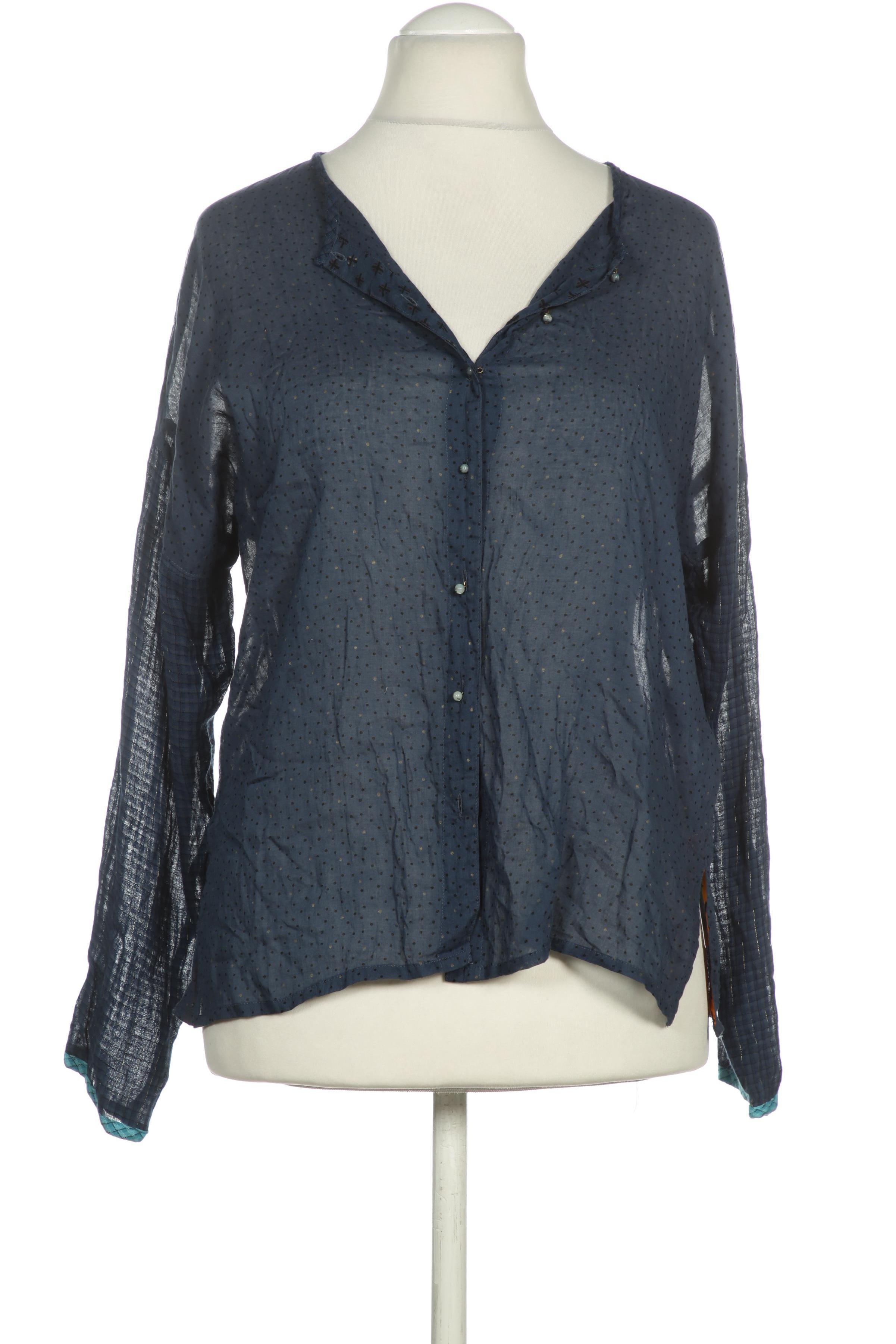 

Gudrun Sjödén Damen Bluse, blau, Gr.