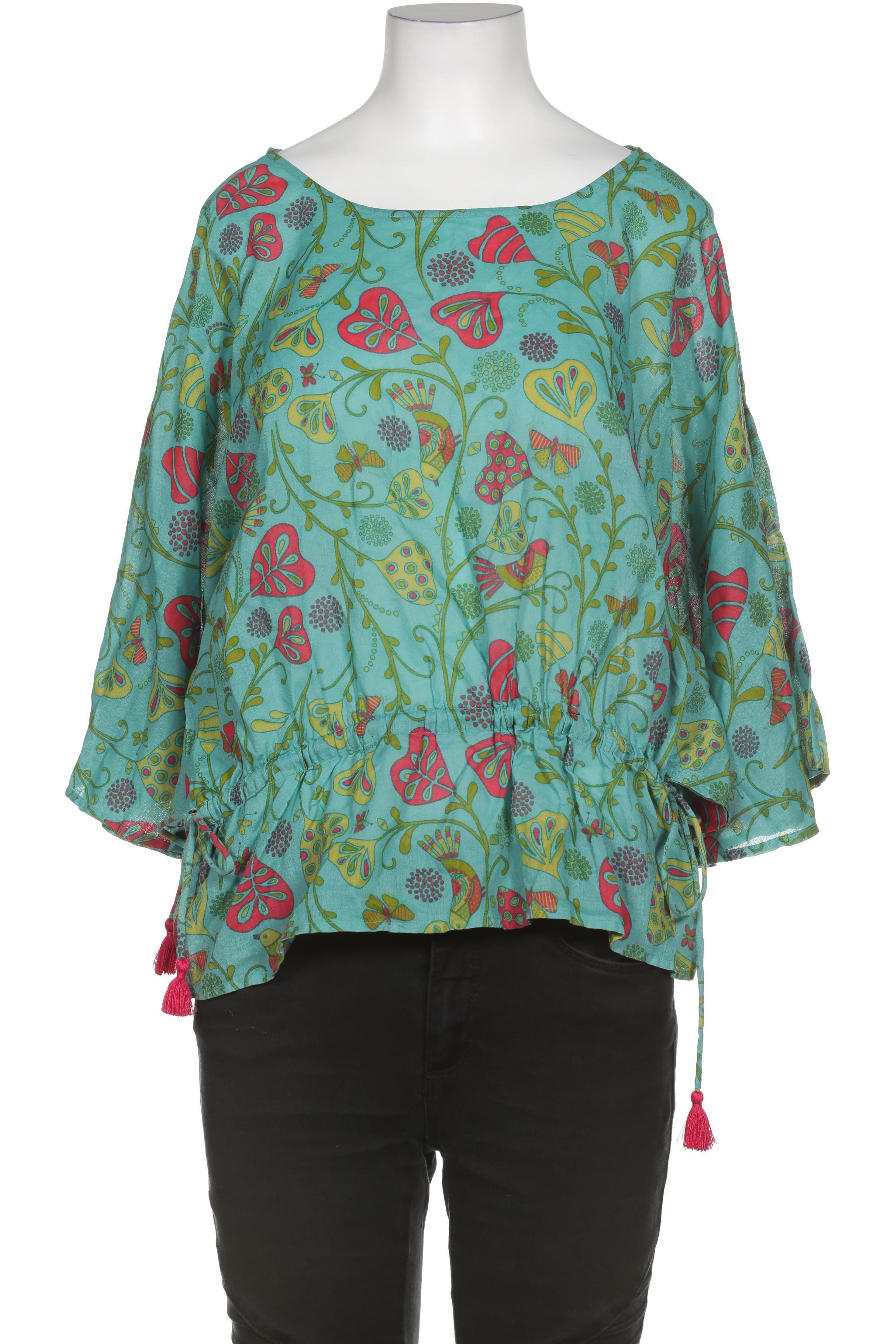 

Gudrun Sjödén Damen Bluse, türkis, Gr.